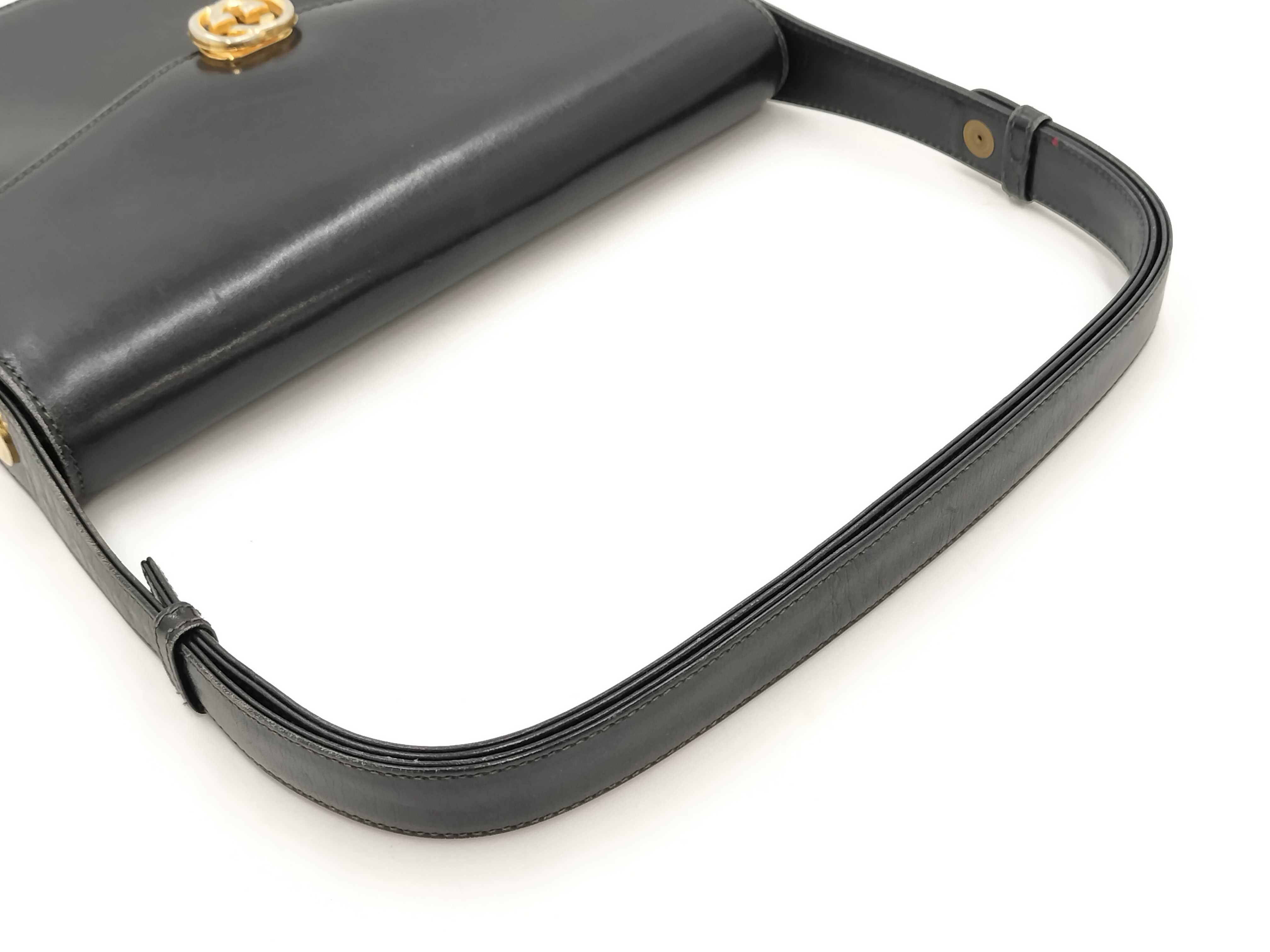 【水曜終了】(10827_0025)GUCCI インターロッキング ショルダーバッグ