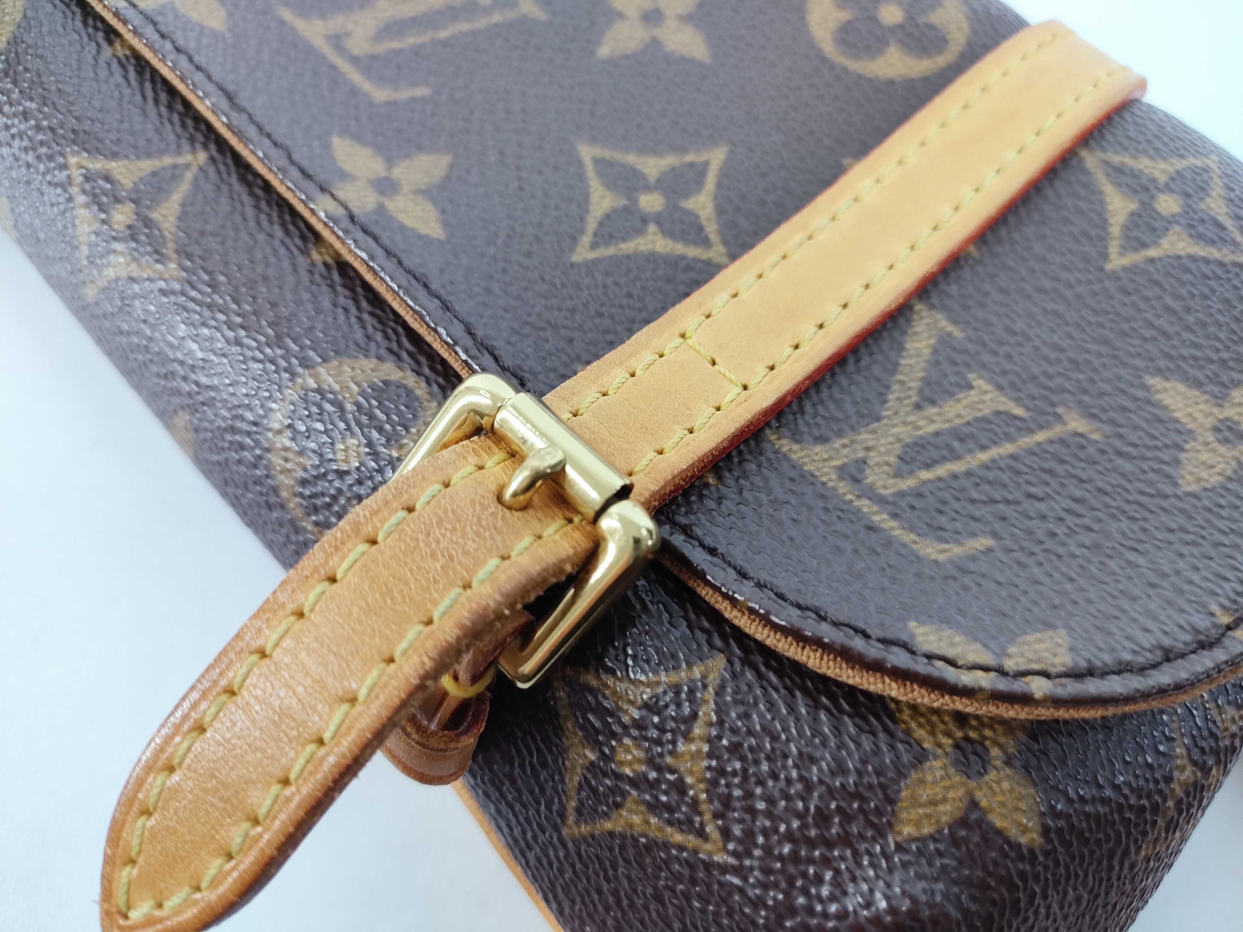 【水曜終了】(10708_0077)LOUIS VUITTON ヴィトン モノグラム ポシェット マレル ウエストバッグ ショルダーバッグ