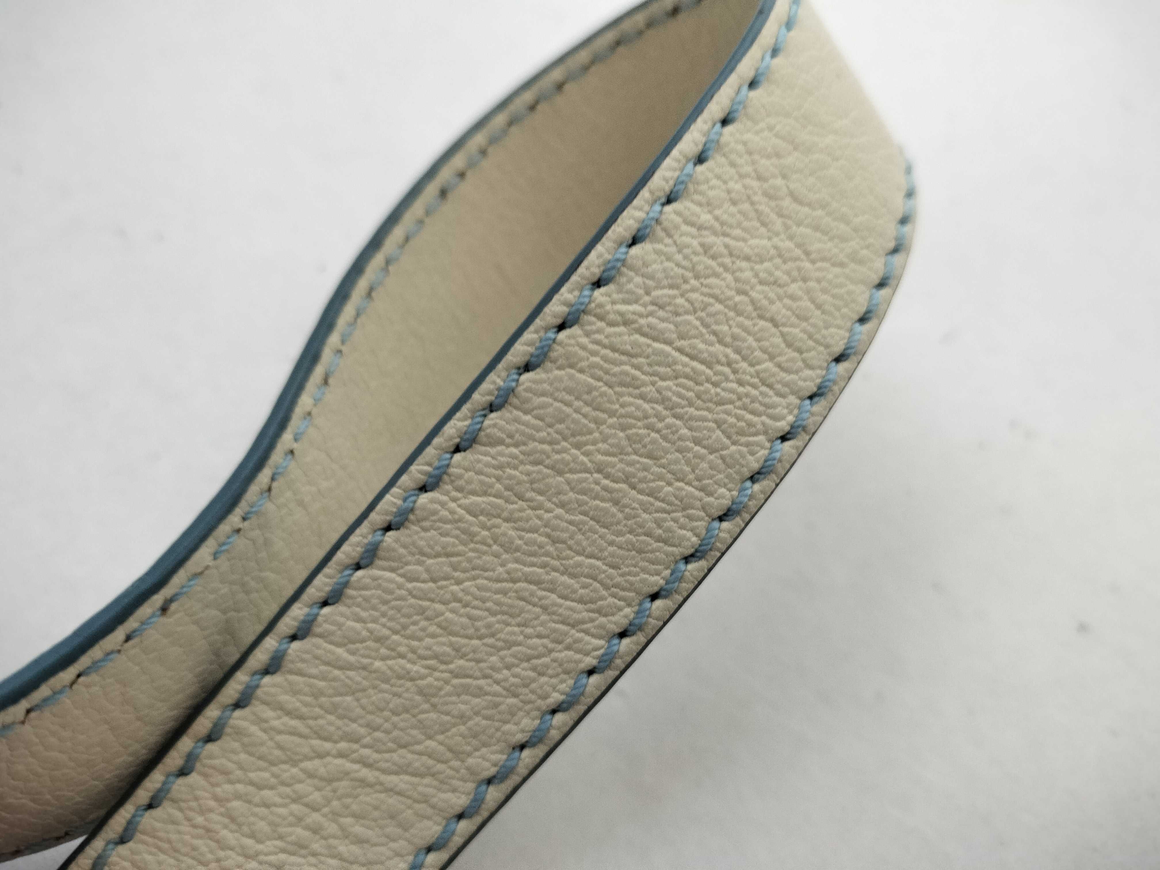 【水曜終了】(10827_0032)CELINE セリーヌ Cマカダム キャンバス/レザー ワンショルダーバッグ Blue