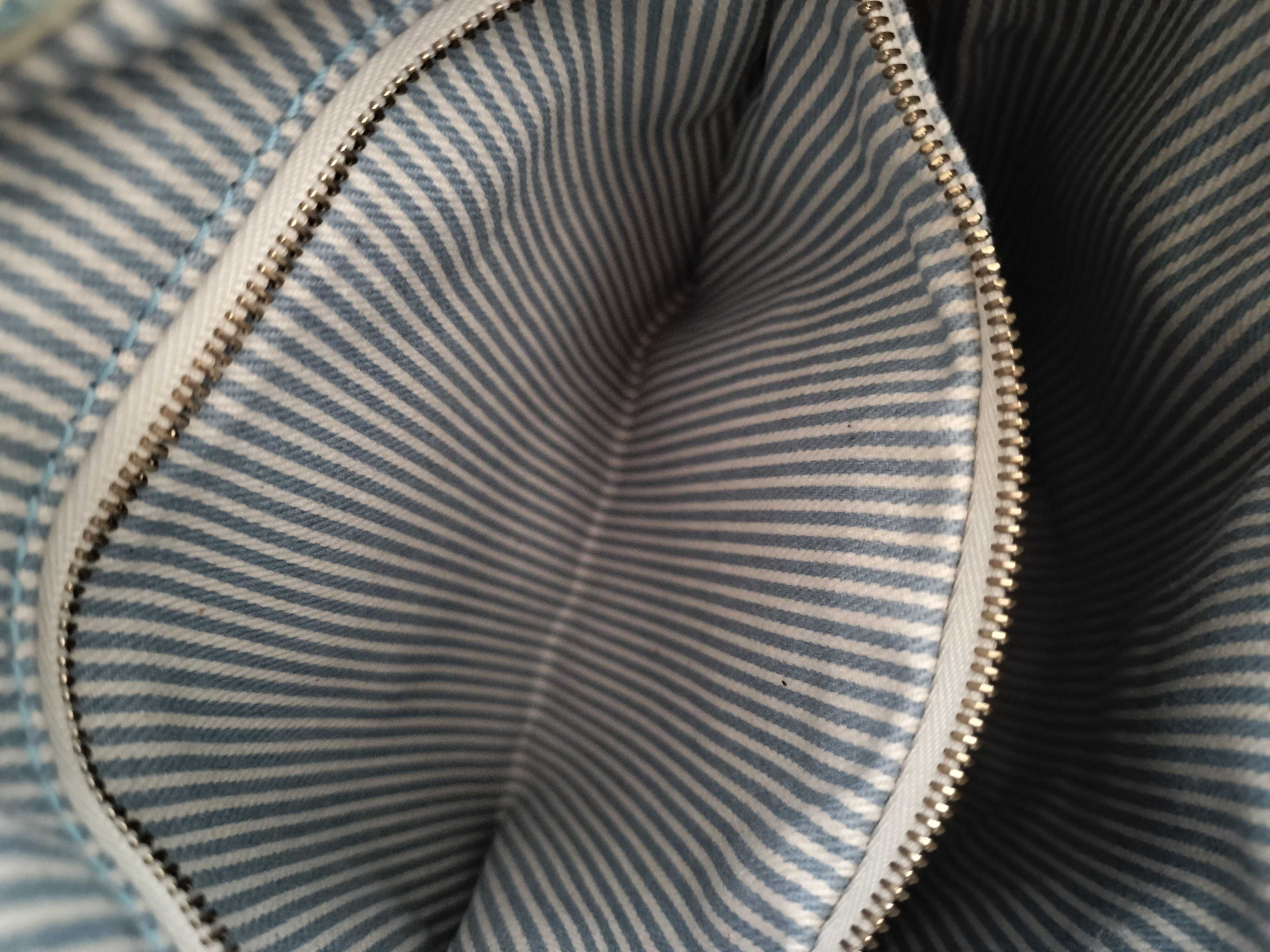 【水曜終了】(10827_0032)CELINE セリーヌ Cマカダム キャンバス/レザー ワンショルダーバッグ Blue