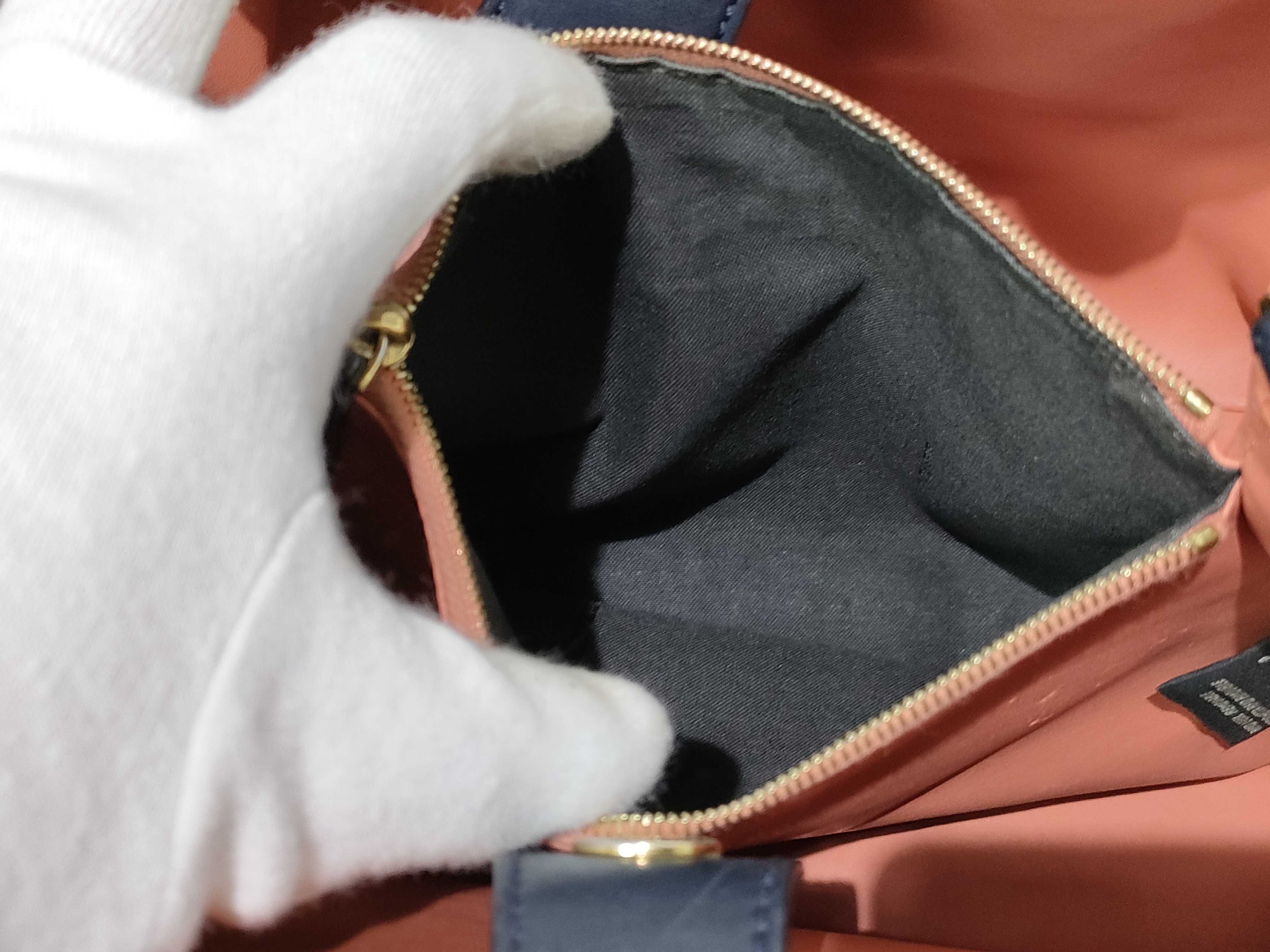 【水曜終了】(10827_0066)FENDI フェンディ プチトゥージュール ダークネイビー レザー 2way 8BH253 ハンドバッグ