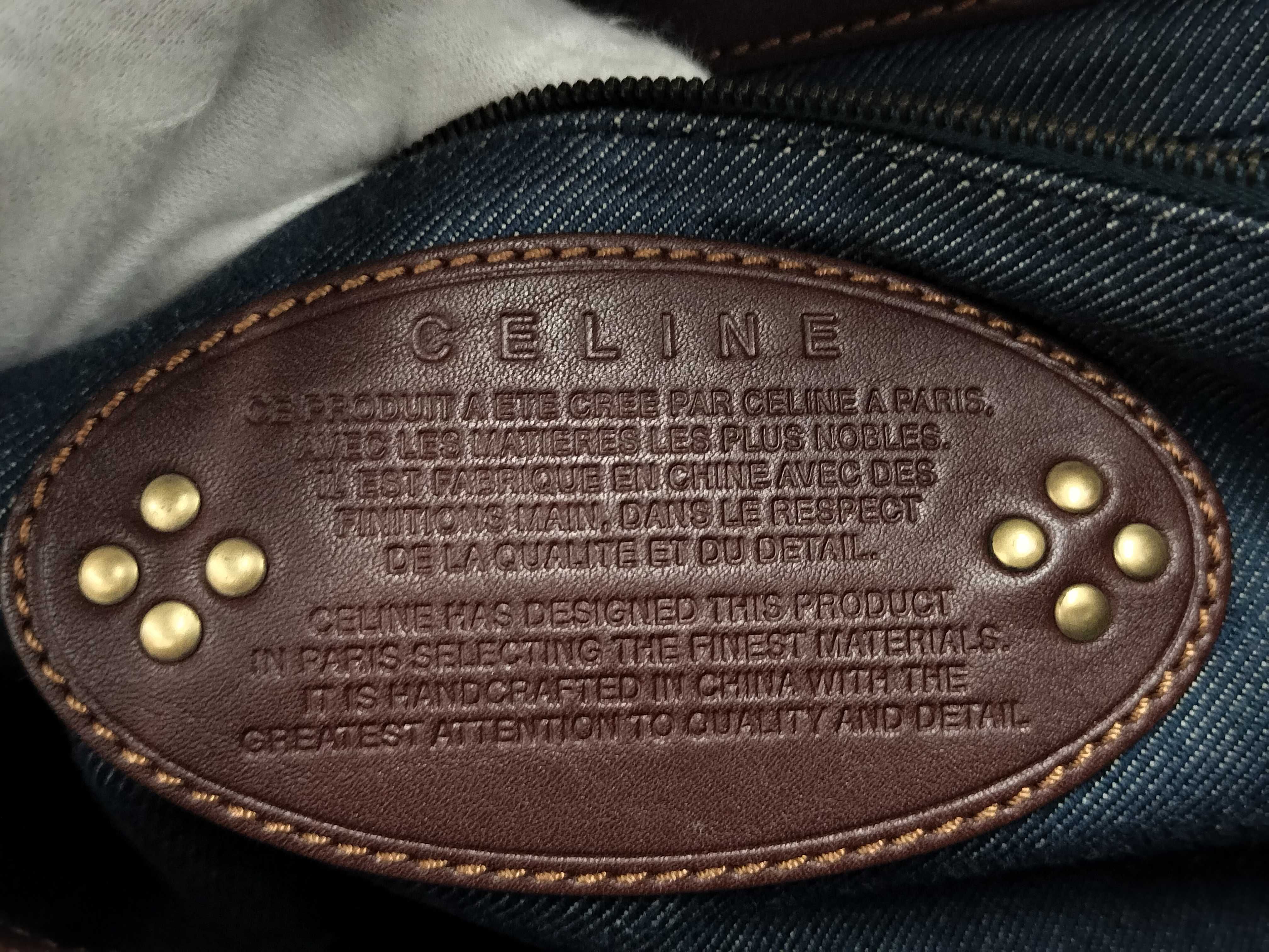 【水曜終了】(10827_0034)CELINE セリーヌ パリマカダム ハンドバッグ