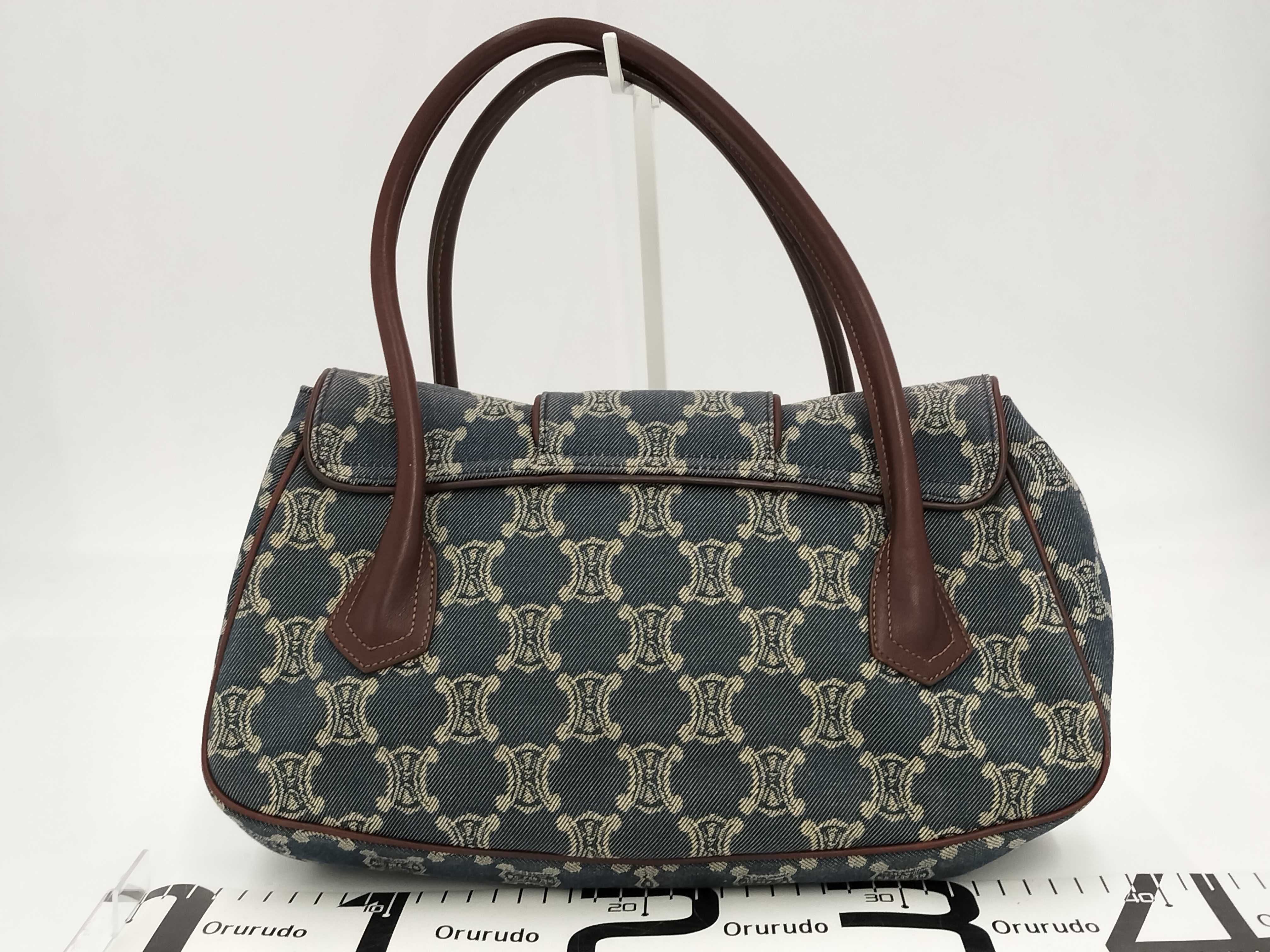 【水曜終了】(10827_0034)CELINE セリーヌ パリマカダム ハンドバッグ