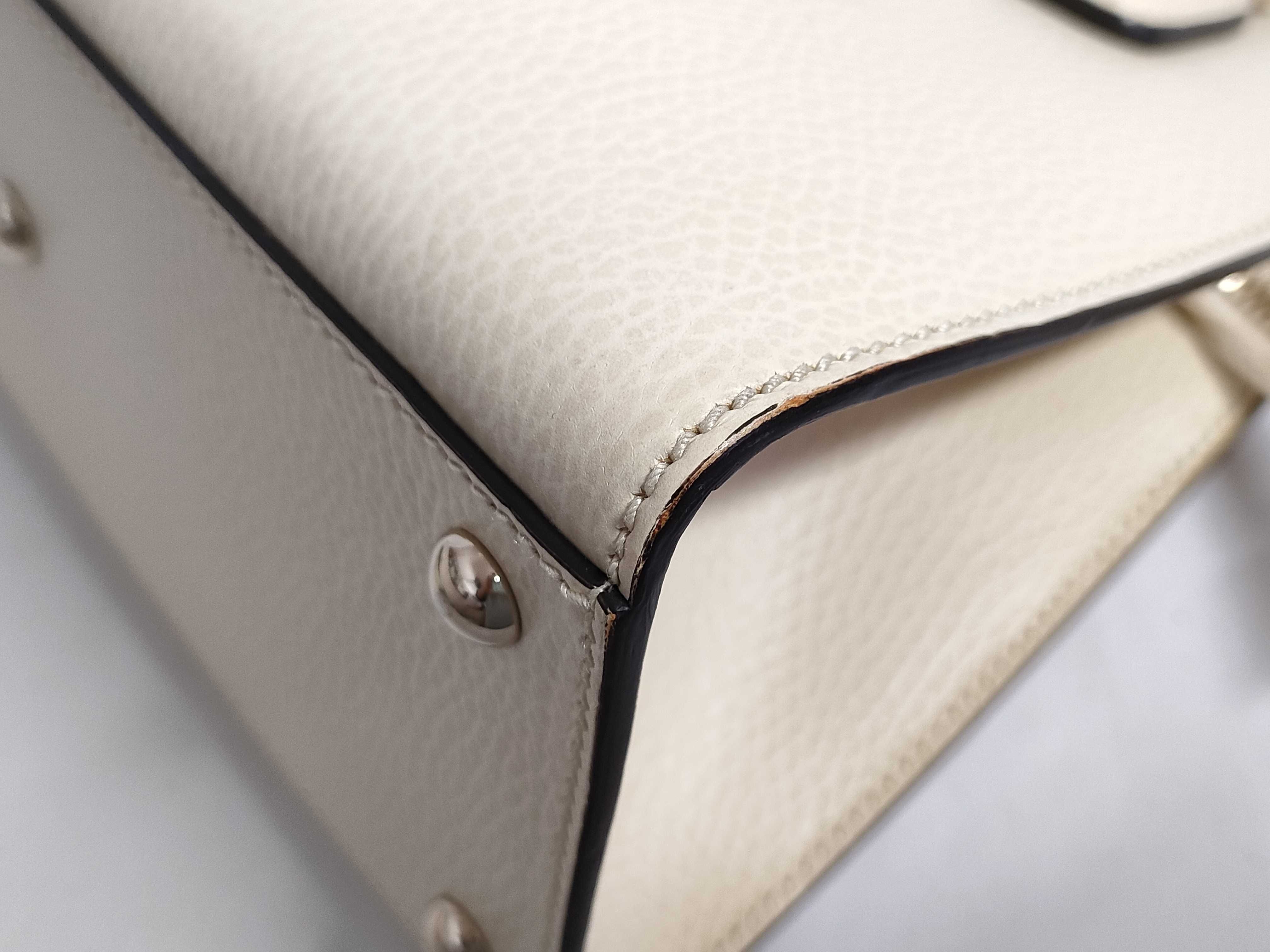 【水曜終了】(10827_0013)GUCCI グッチ ソーホー ハンド2way 607722 スト付き ハンドバッグ