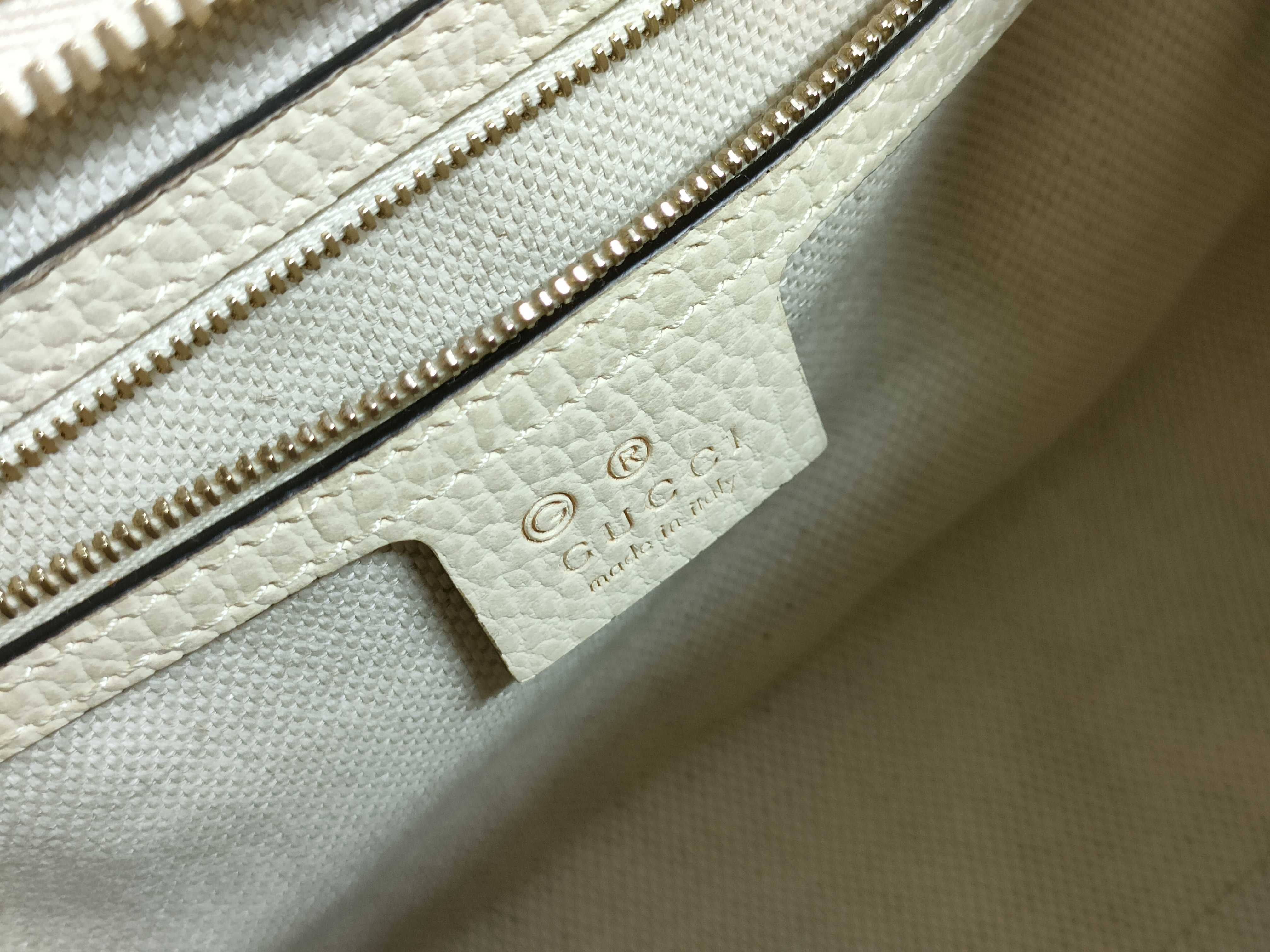 【水曜終了】(10827_0013)GUCCI グッチ ソーホー ハンド2way 607722 スト付き ハンドバッグ