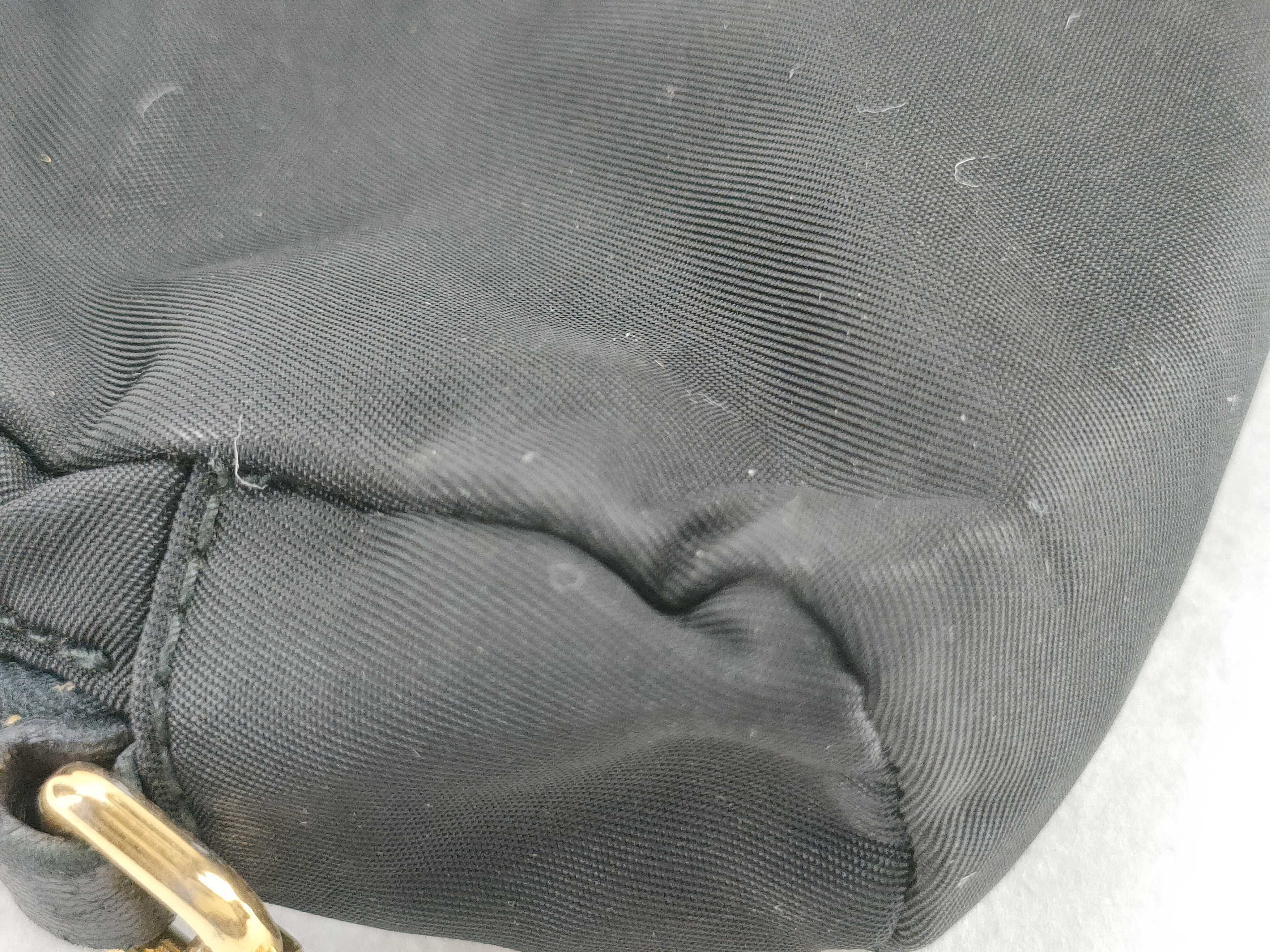 【水曜終了】(10827_0060)PRADA ナイロン リボン ブラック ポーチ