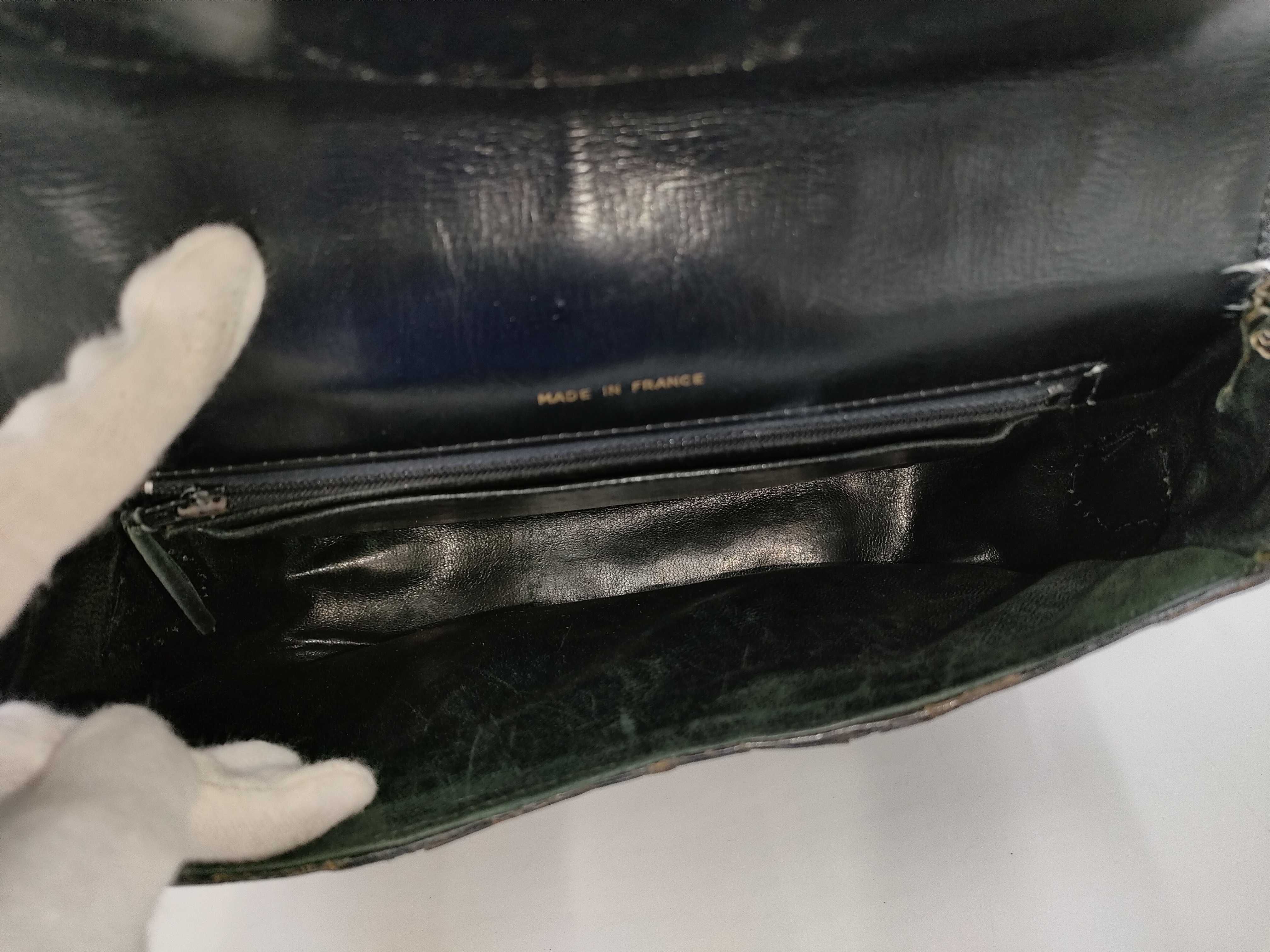 【水曜終了】(10827_0037)▼CELINE セリーヌ クロコ ショルダーバッグ