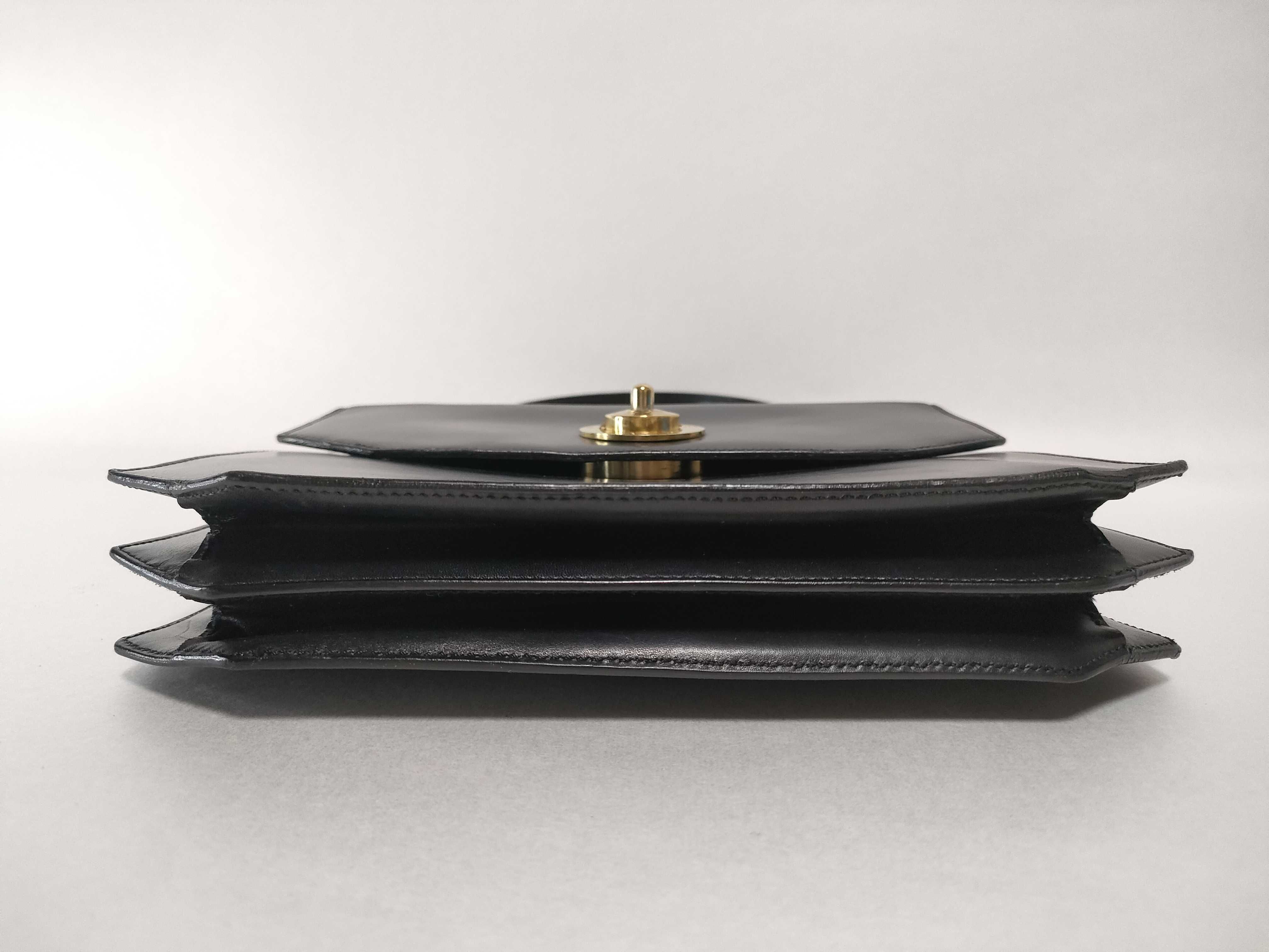 【水曜終了】(10827_0031)CELINE セリーヌ ハンドバッグ 黒