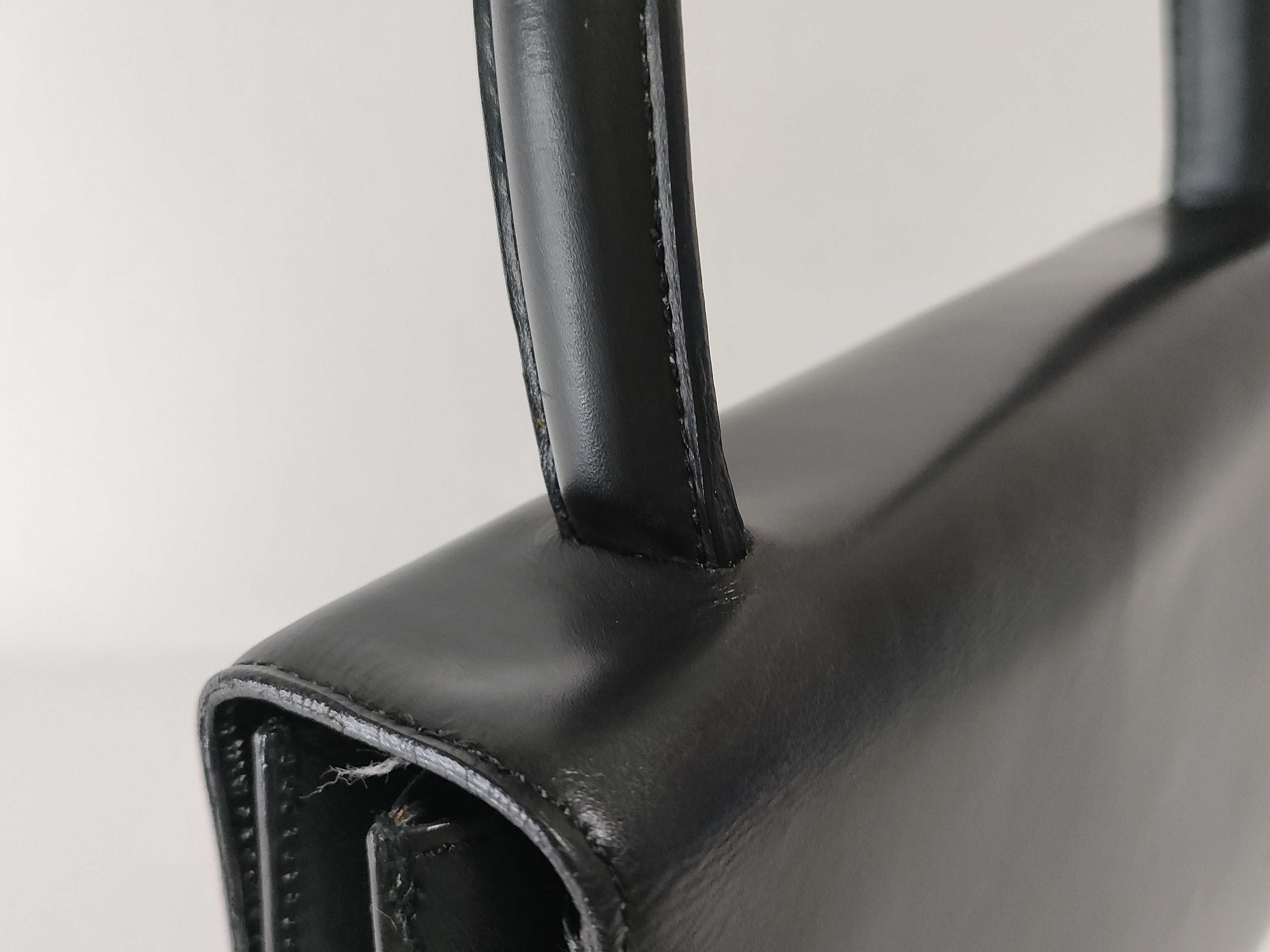 【水曜終了】(10827_0031)CELINE セリーヌ ハンドバッグ 黒