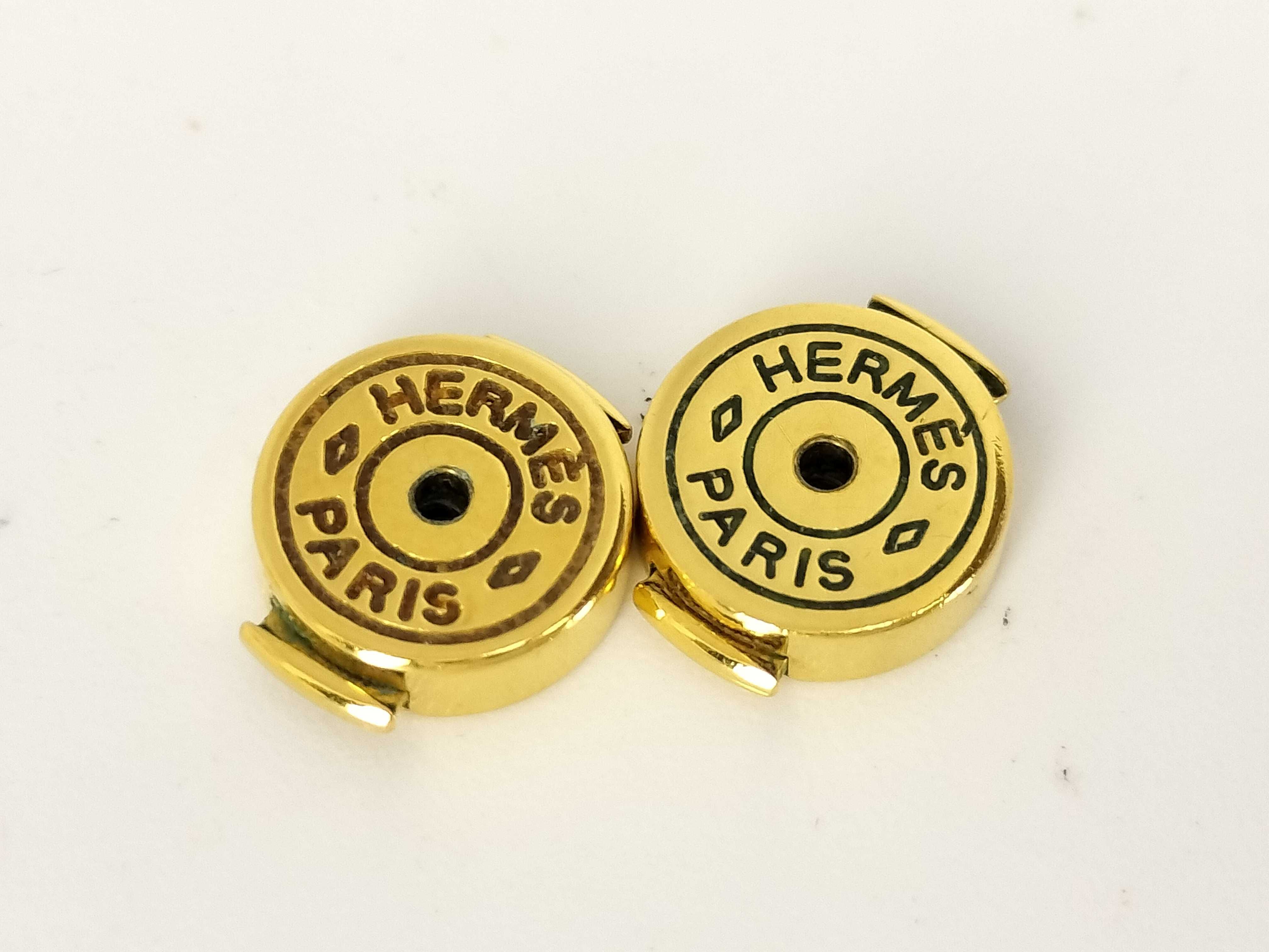 【水曜終了】(10943_0002)HERMES エルメス カージュ ド アッシュ Hキューブ ピアス