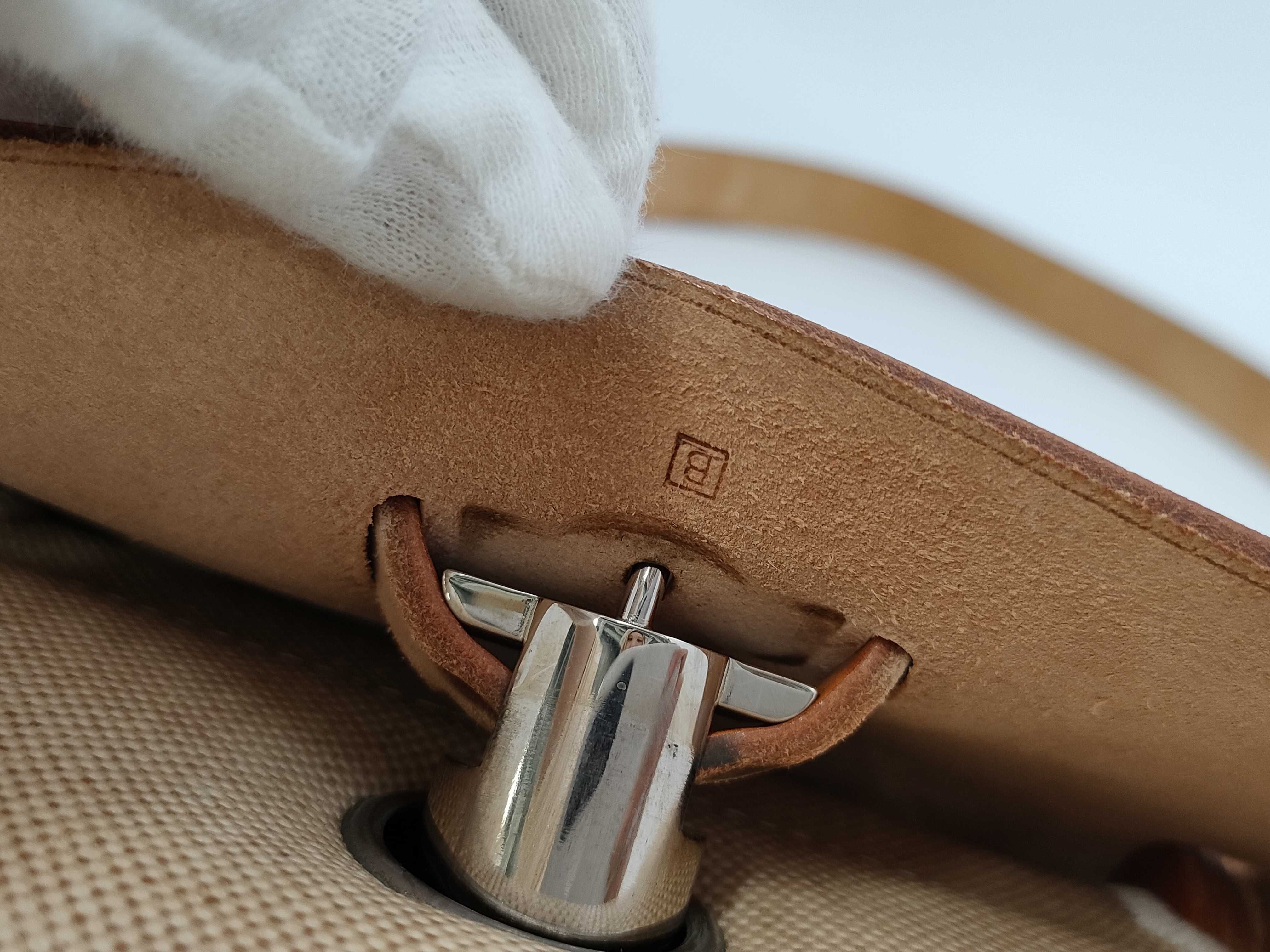 【水曜終了】(10943_0001)HERMES エールバッグ PM □B刻印 ハンドバッグ