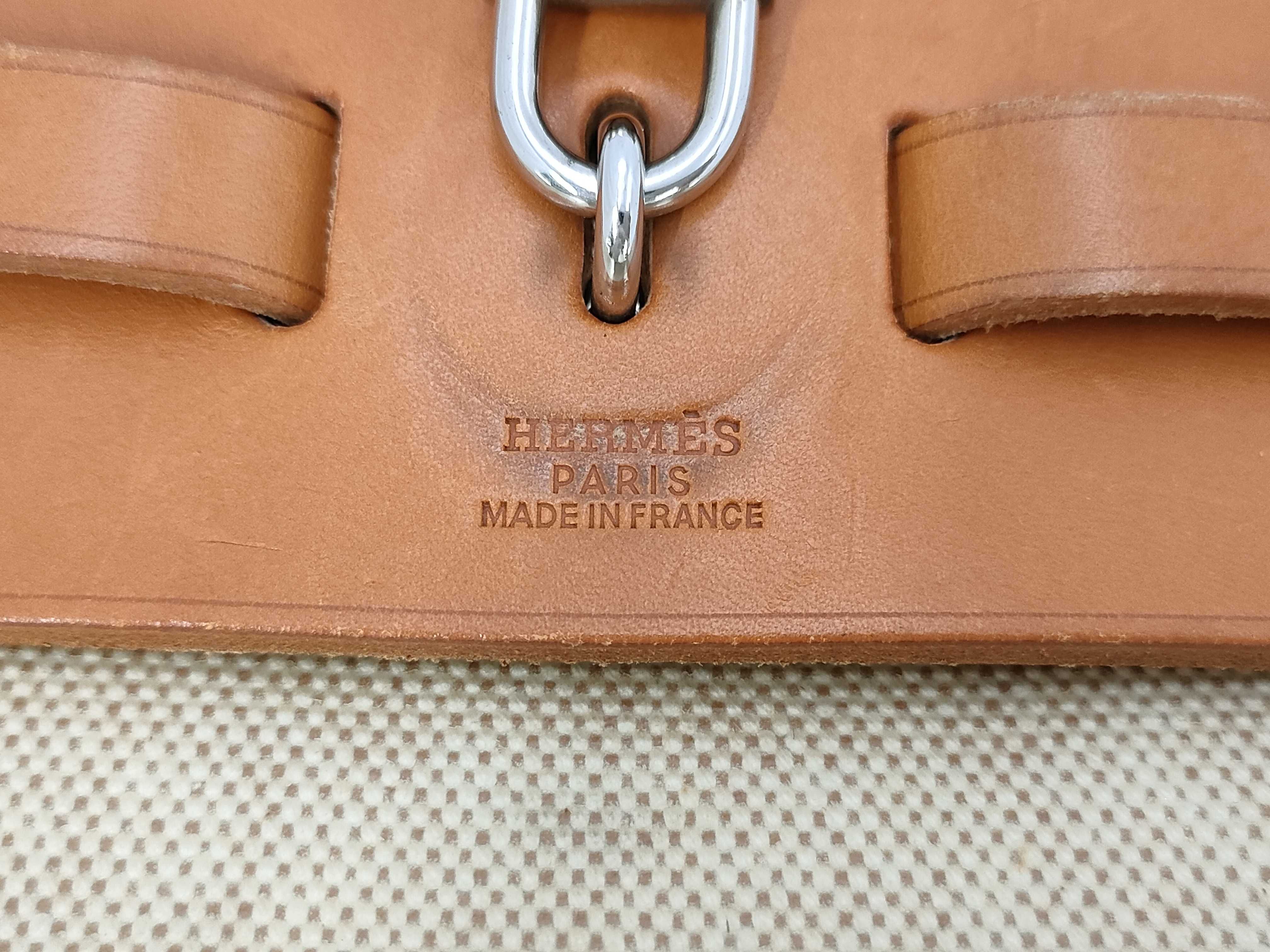 【水曜終了】(10943_0001)HERMES エールバッグ PM □B刻印 ハンドバッグ