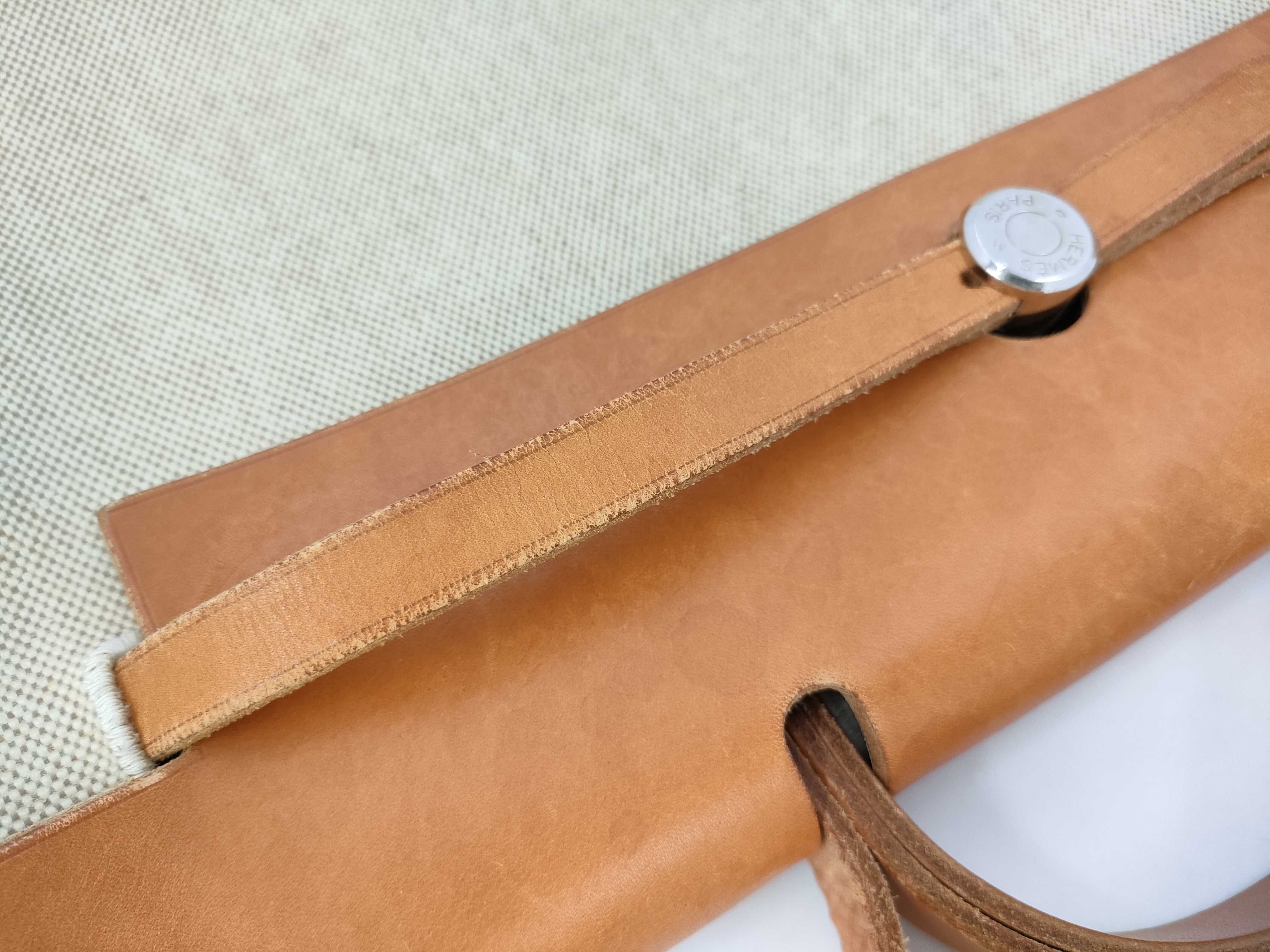 【水曜終了】(10943_0001)HERMES エールバッグ PM □B刻印 ハンドバッグ