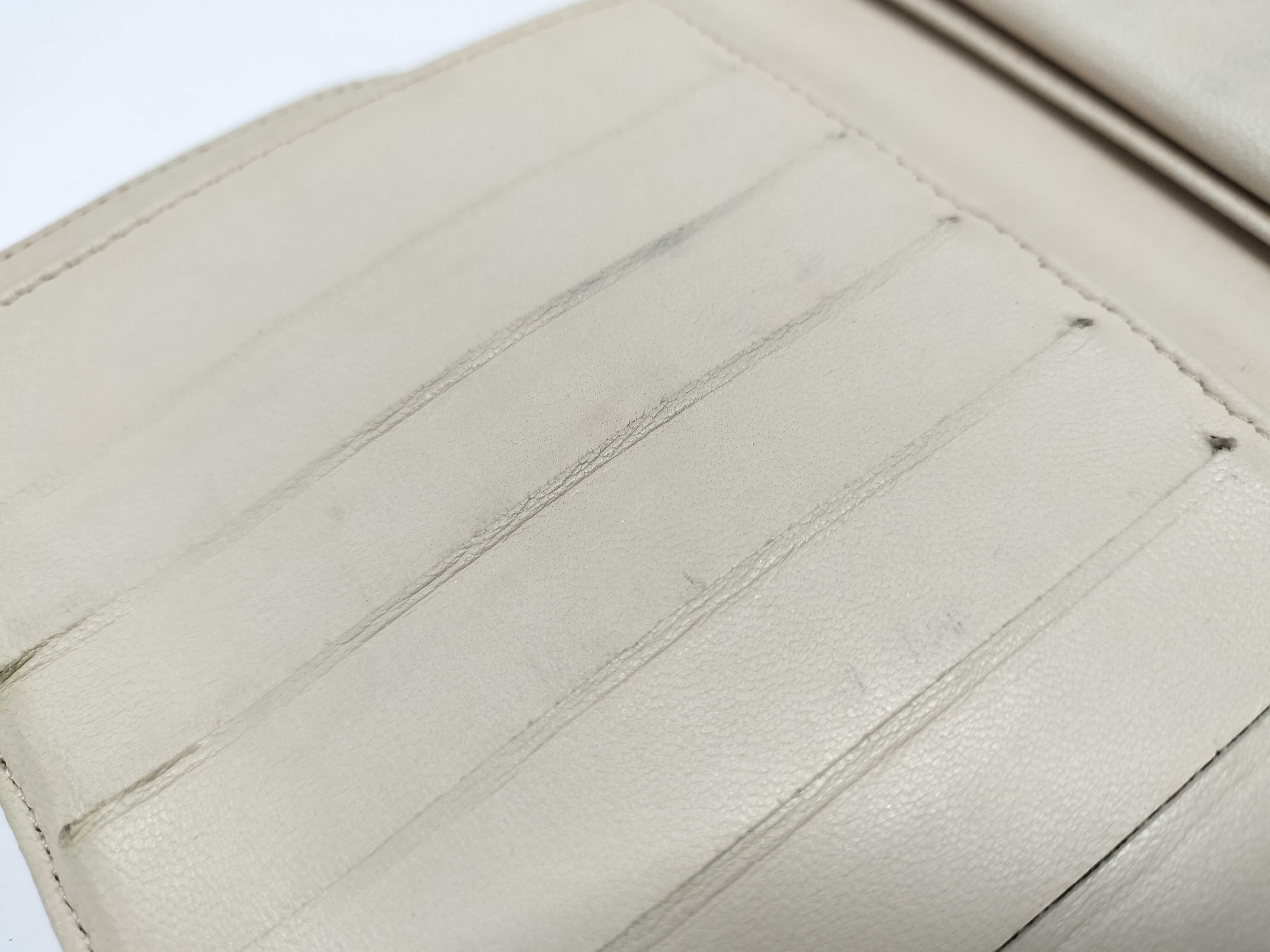 【水曜終了】(10944_0002)CHANEL シャネル アイコン ラムスキン 財布 ココマーク ホワイト