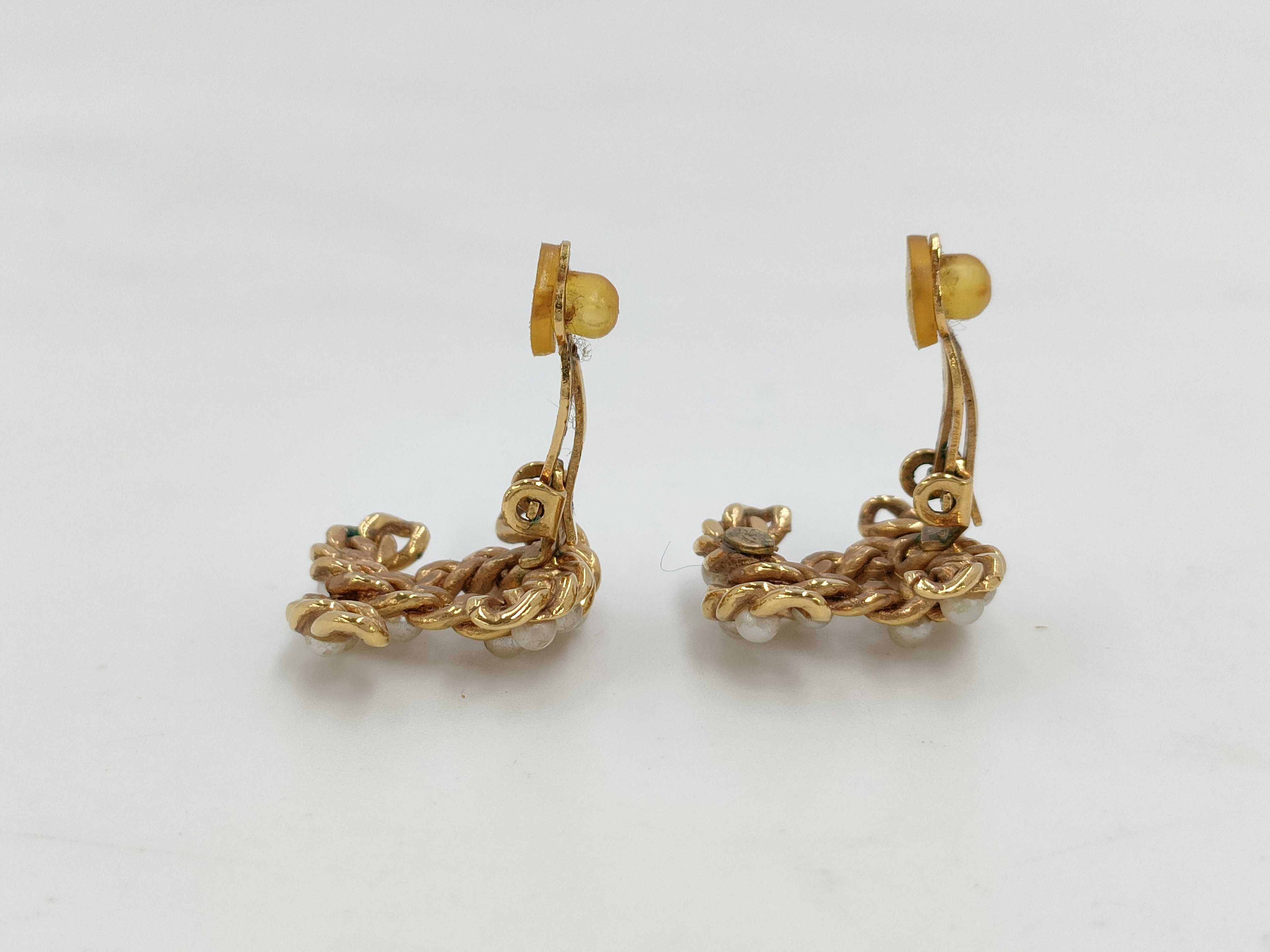 【水曜終了】(10944_0001)CHANEL シャネル03aパール イヤリング