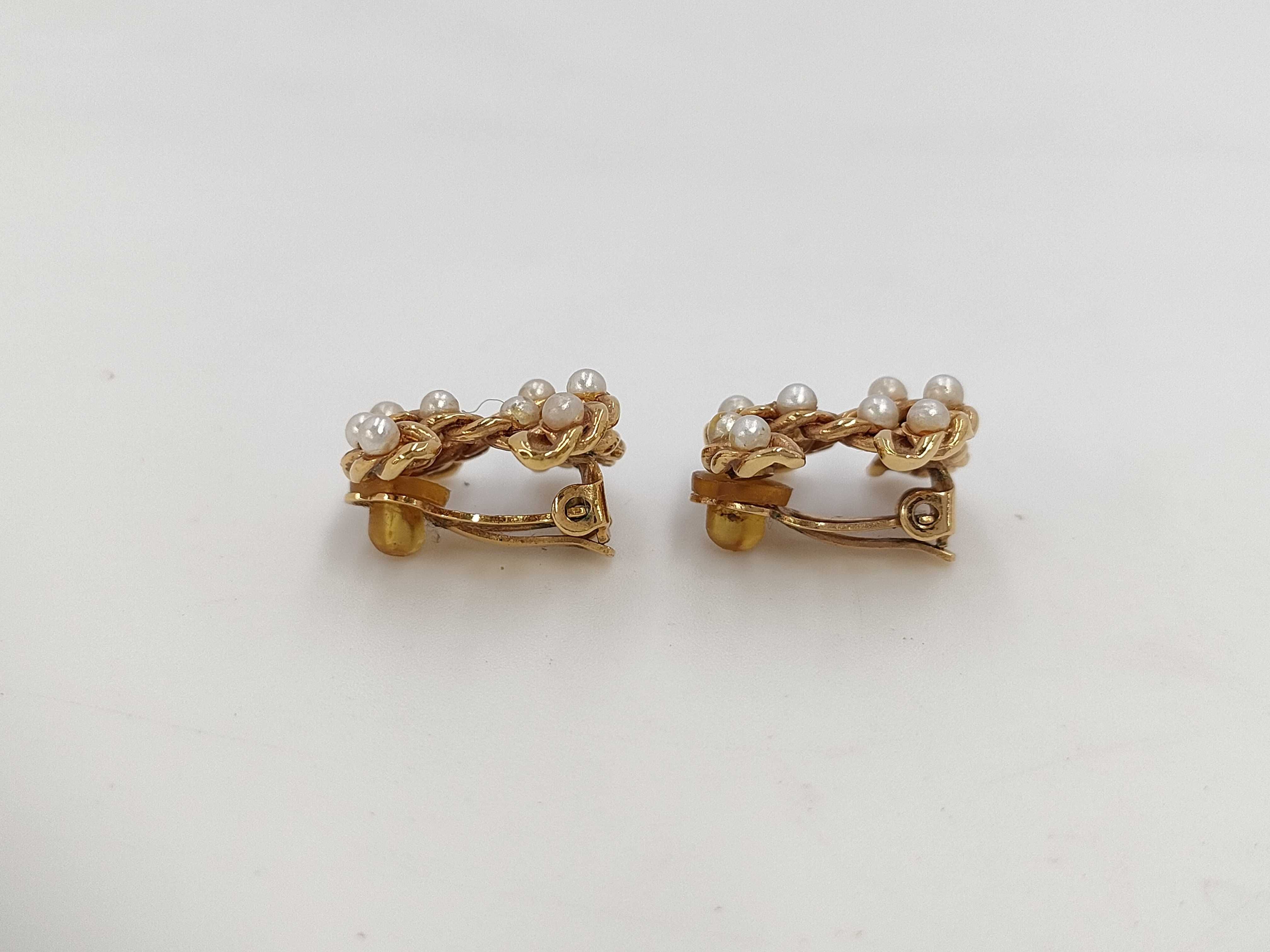 【水曜終了】(10944_0001)CHANEL シャネル03aパール イヤリング