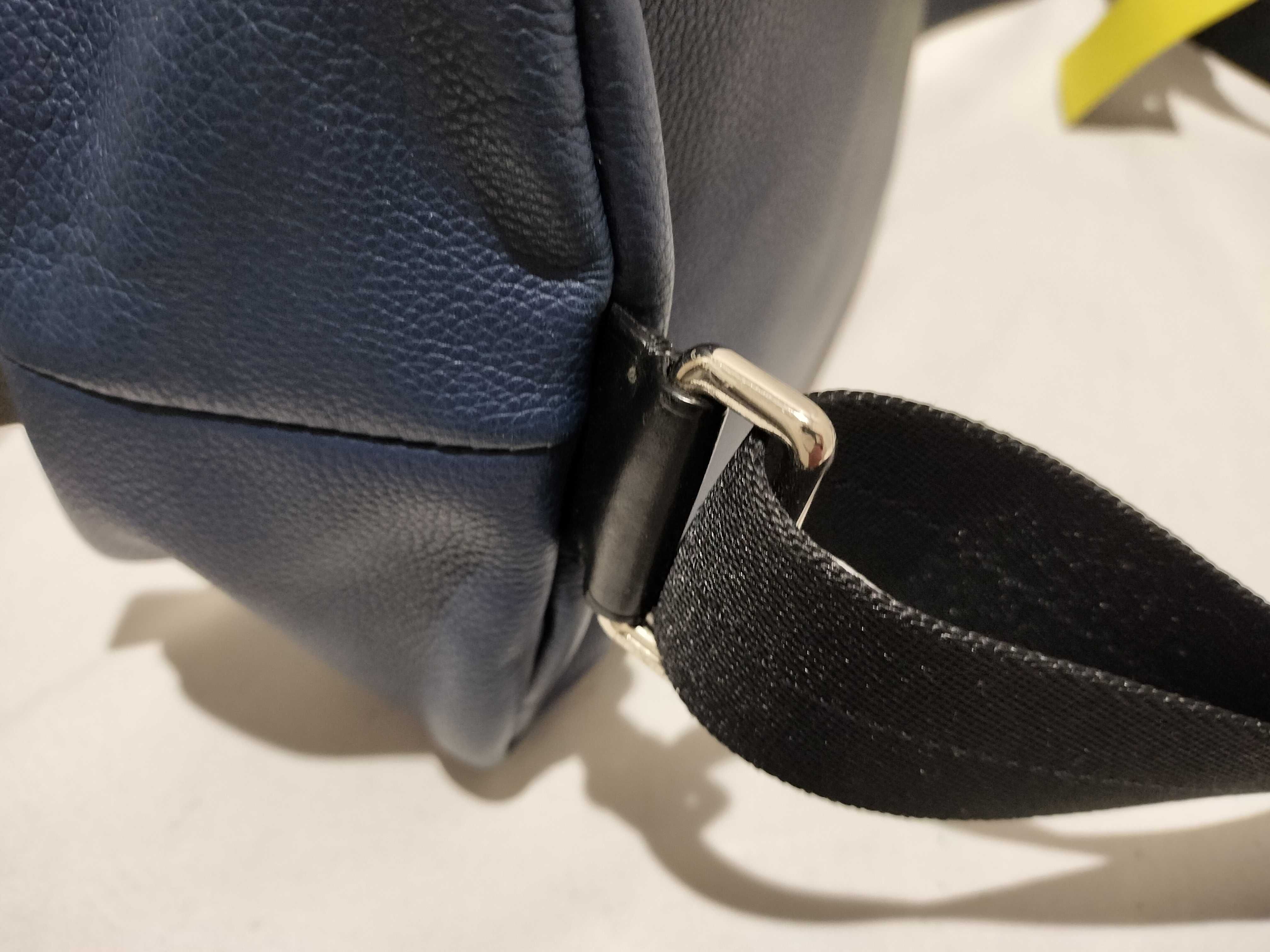 【水曜終了】(10699_0058)COACH ボディバッグ 70360 ネイビー ショルダーバッグ