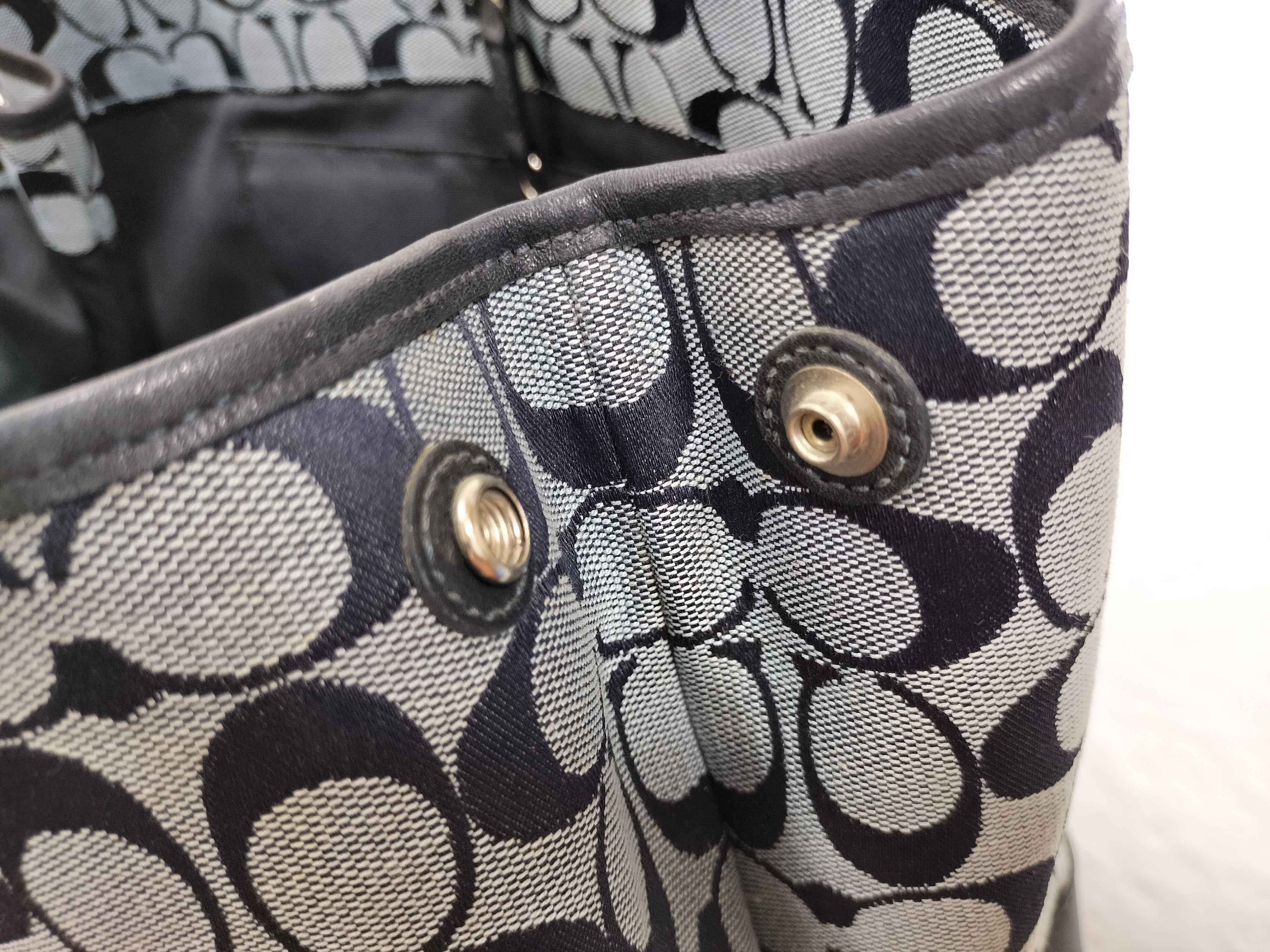 【水曜終了】(10699_0059)COACH シグネチャー 6086 ハンドバッグ トートバッグ