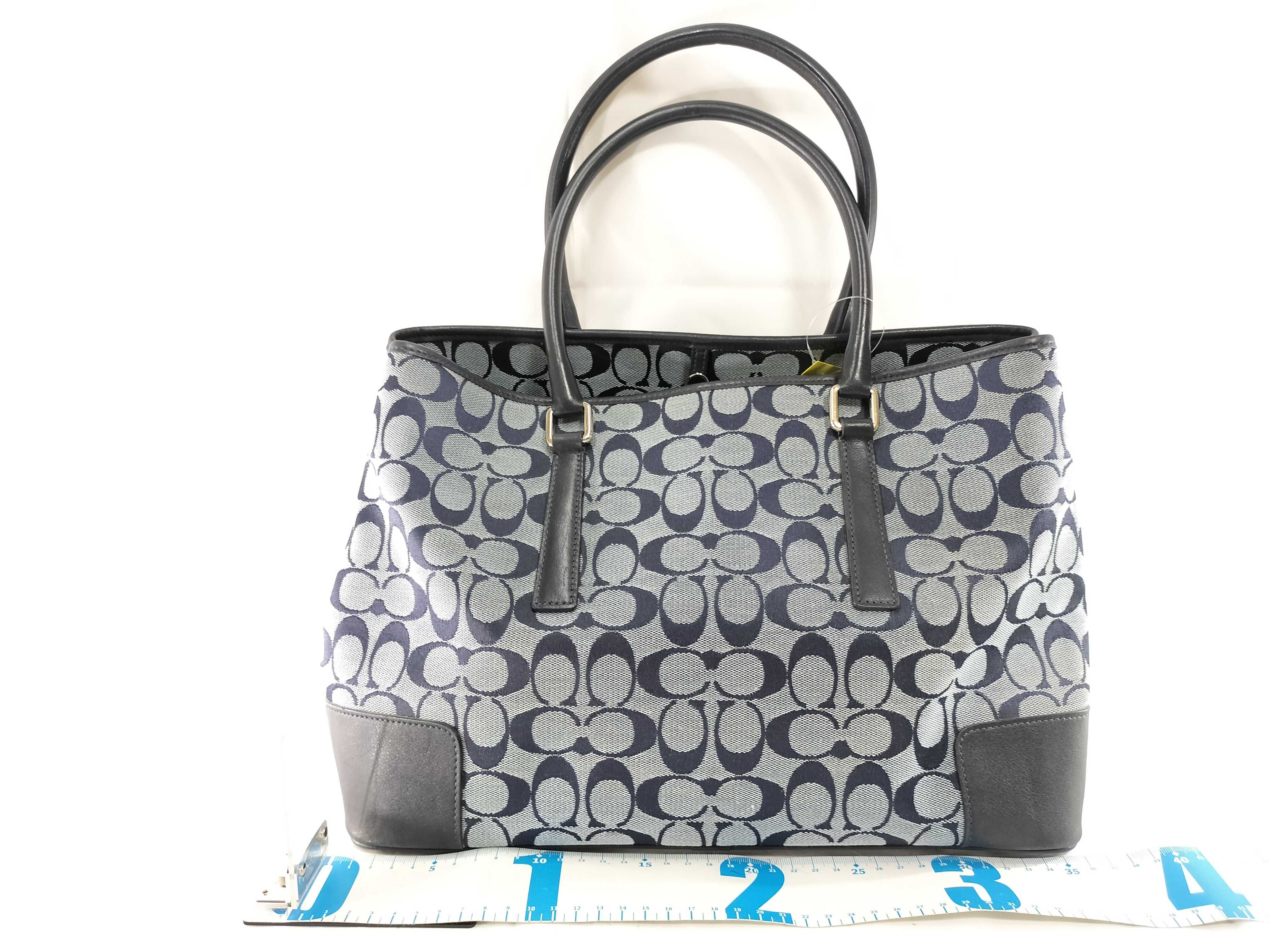 【水曜終了】(10699_0059)COACH シグネチャー 6086 ハンドバッグ トートバッグ