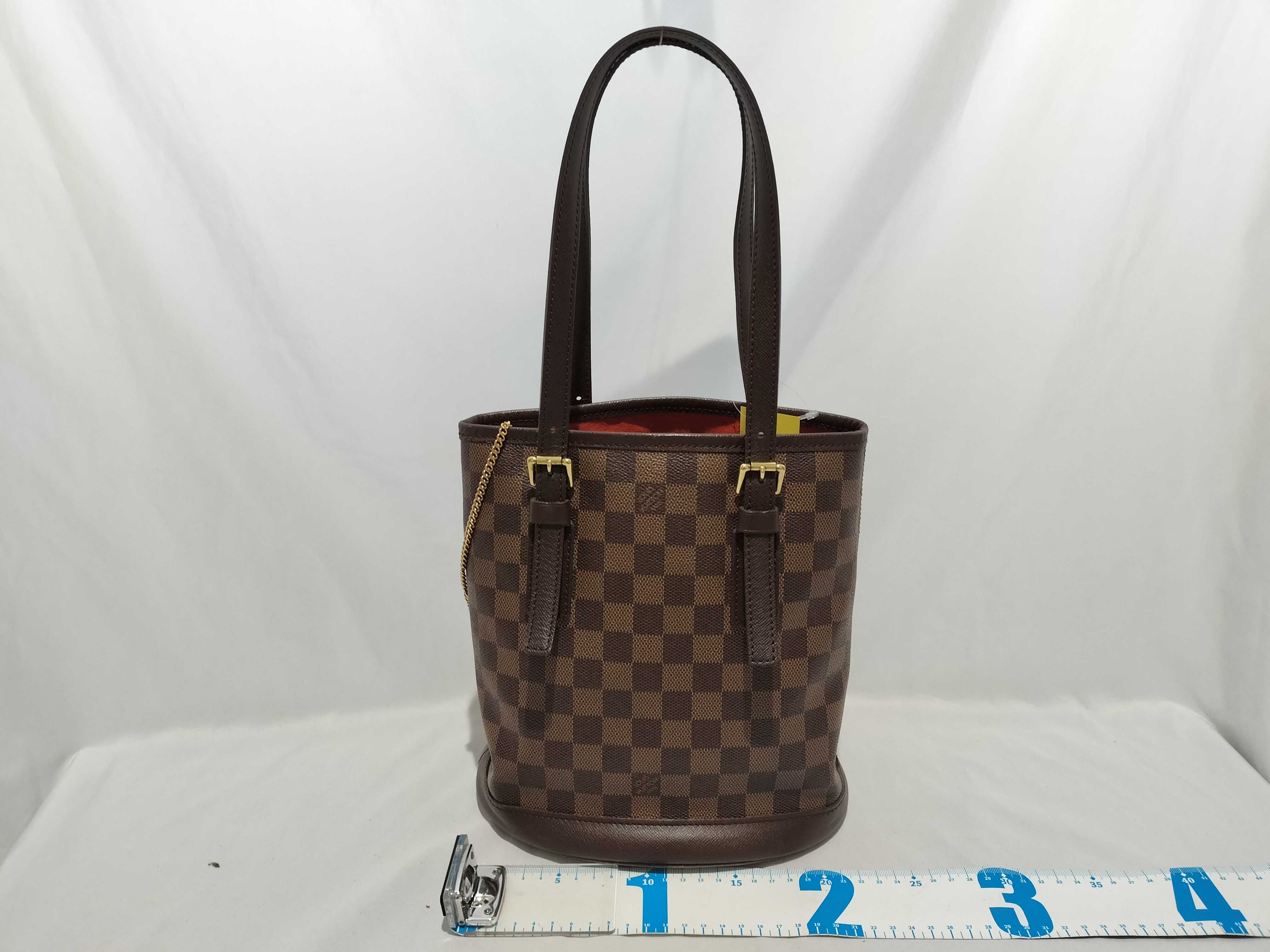 【水曜終了】(10708_0002)LOUIS VUITTON ダミエ N42240 マレ ハンドバッグ