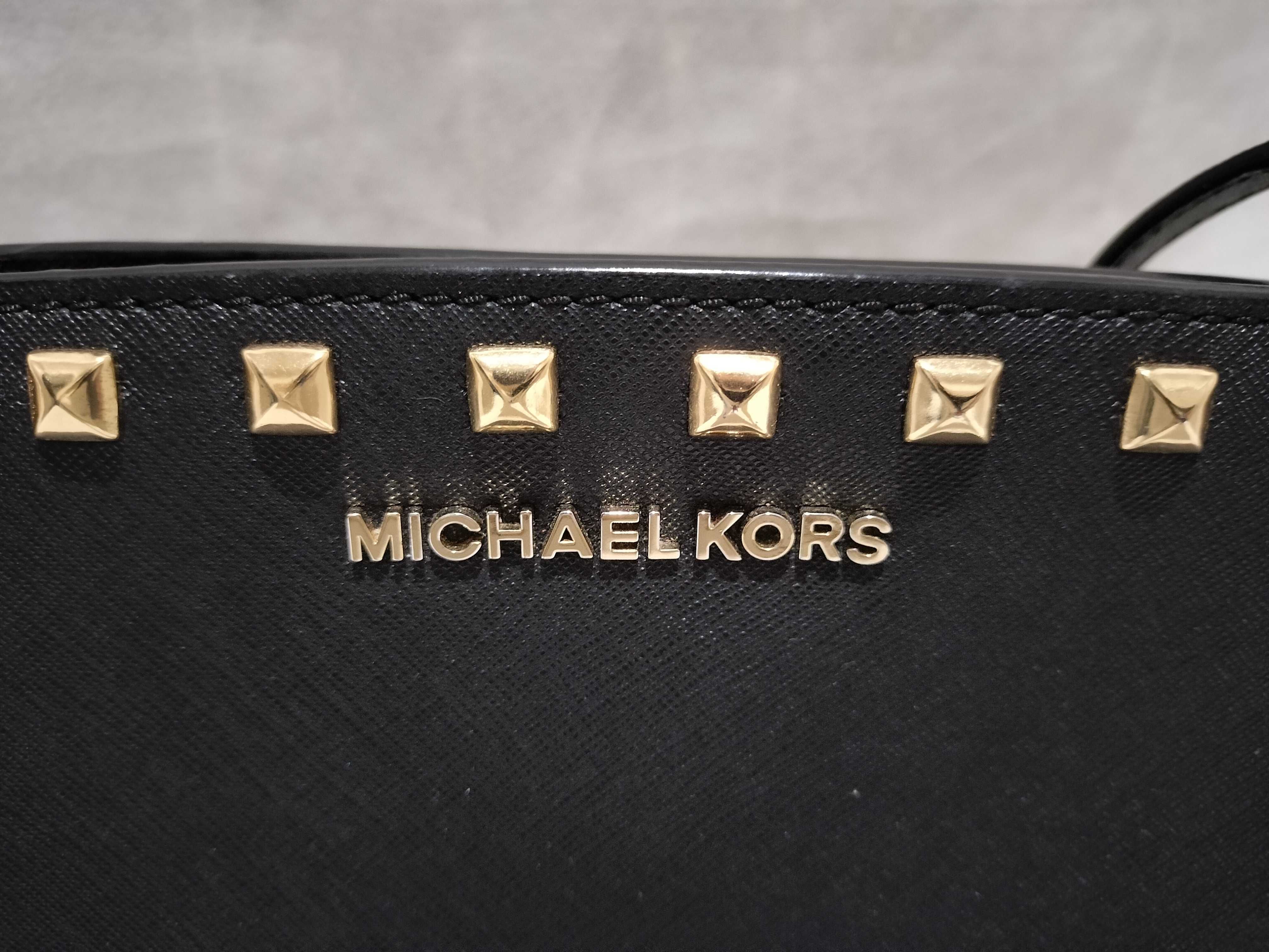 【水曜終了】(10698_0281)マイケルコース Michael Kors マイケルコース/スタッズ/ショルダー ショルダーバッグ