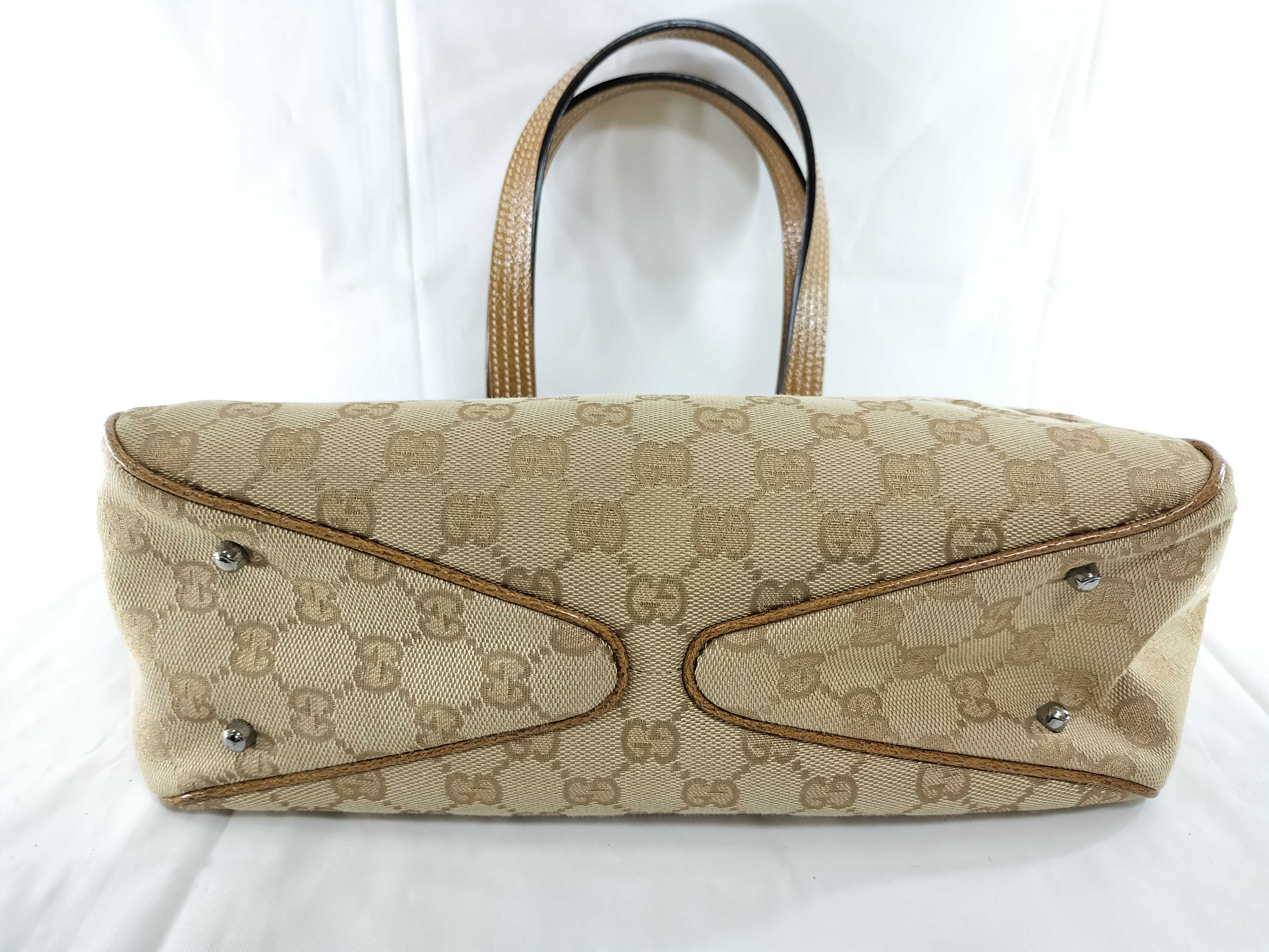 【水曜終了】(10709_0005)GUCCI GGキャンバス GGトートバッグ トートバッグ