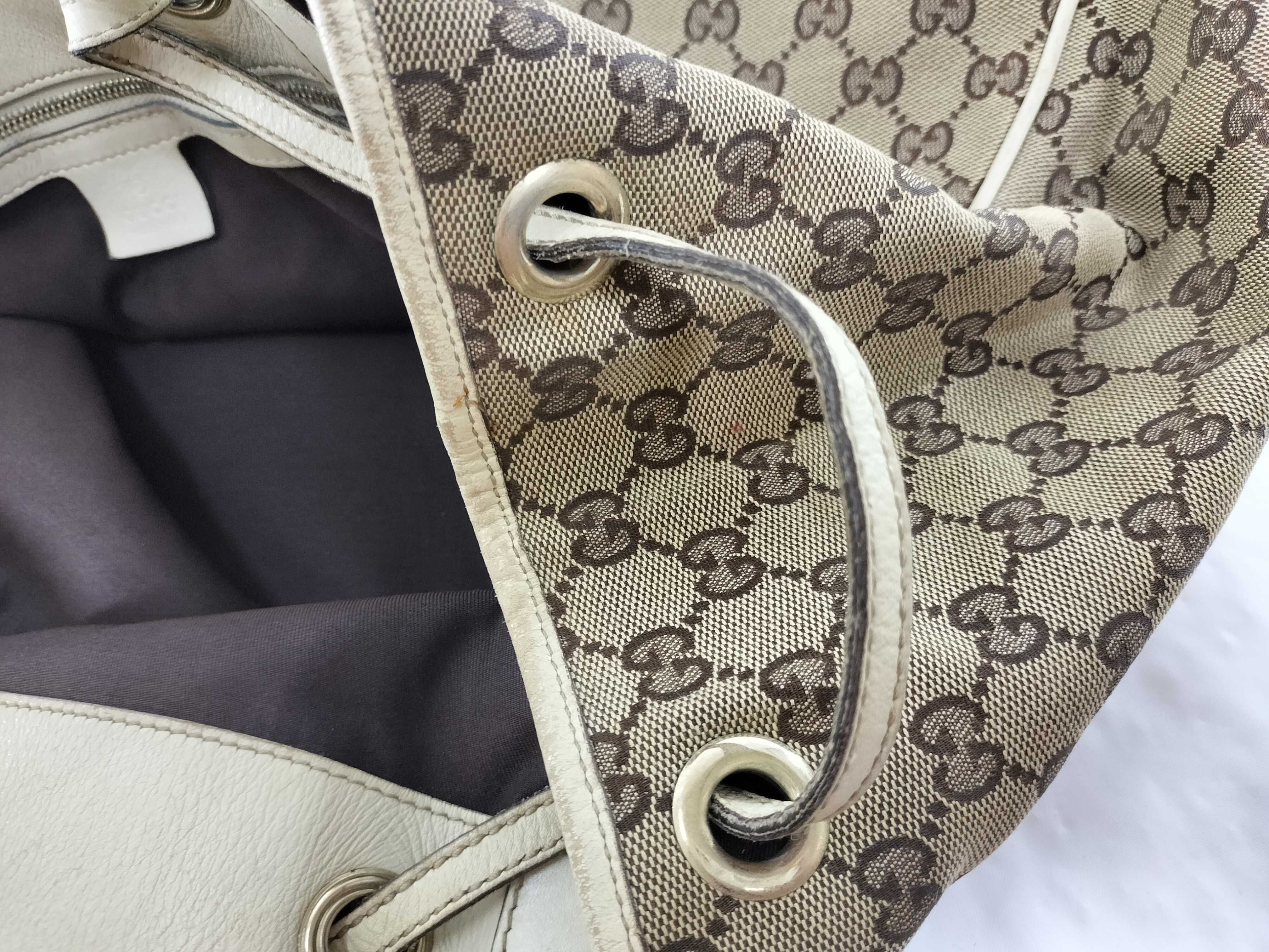 【水曜終了】(10709_0007)GUCCI GGキャンバス 170206 バンブー タッセル トートバッグ トートバッグ