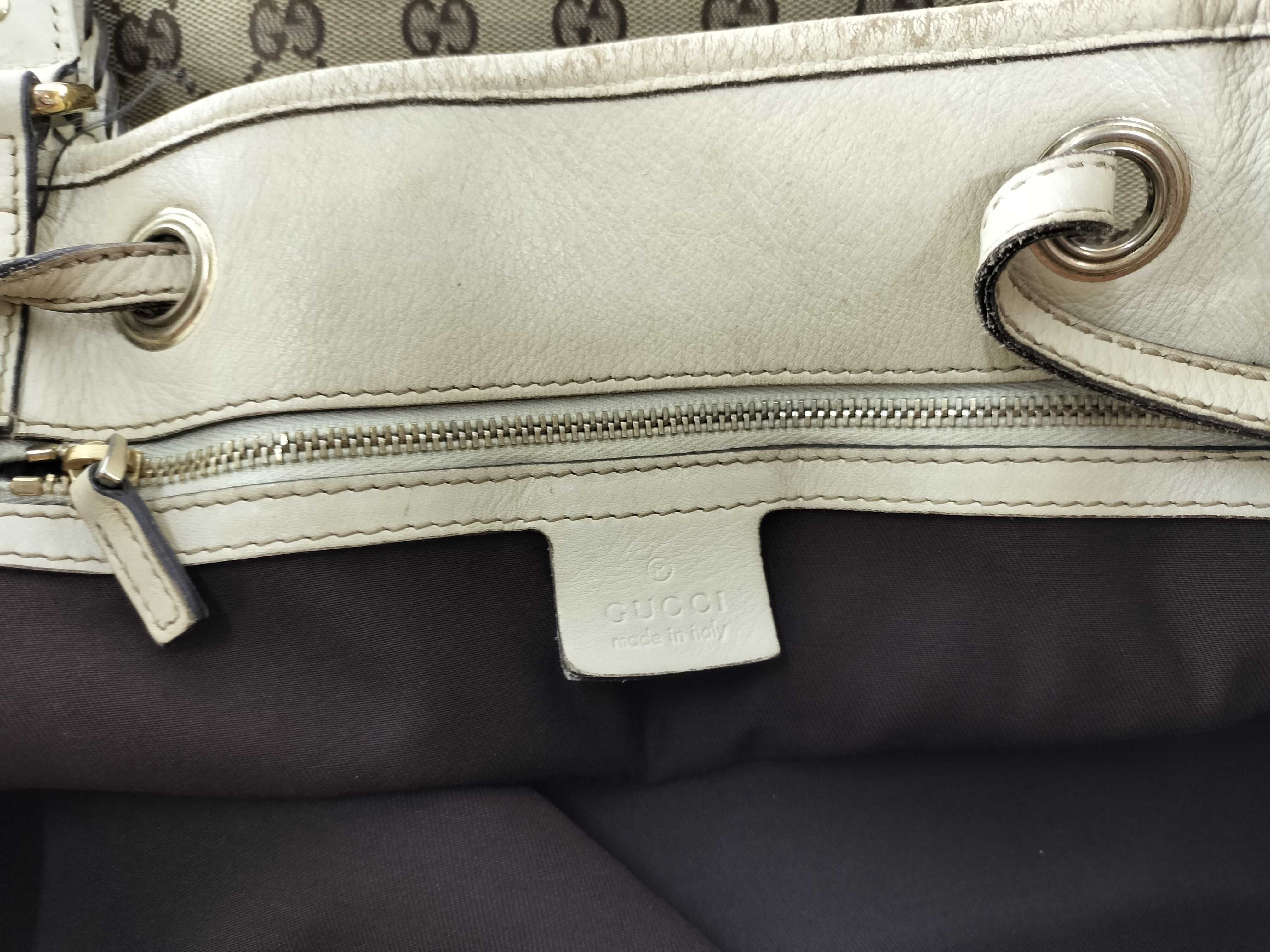 【水曜終了】(10709_0007)GUCCI GGキャンバス 170206 バンブー タッセル トートバッグ トートバッグ