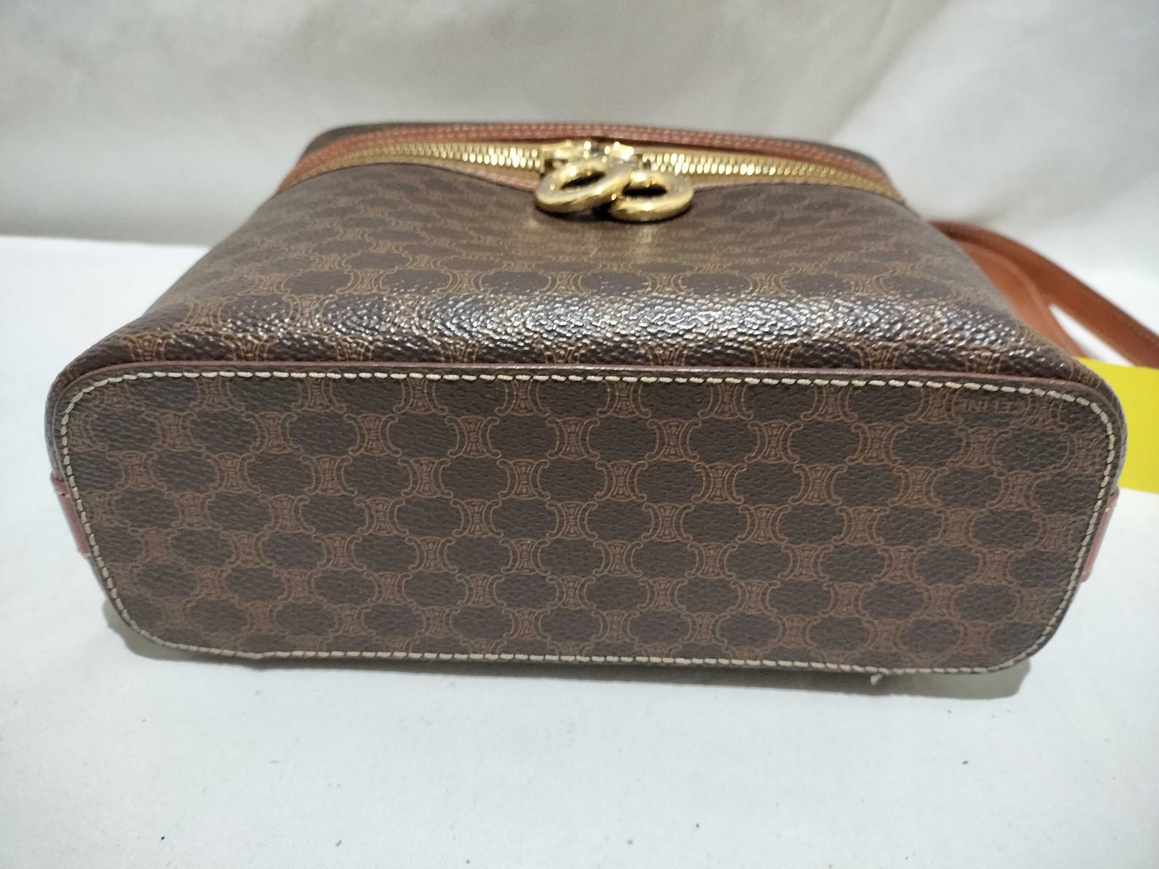 【水曜終了】(10709_0062)CELINE 2way ショルダー ハンド バニティ ショルダーバッグ