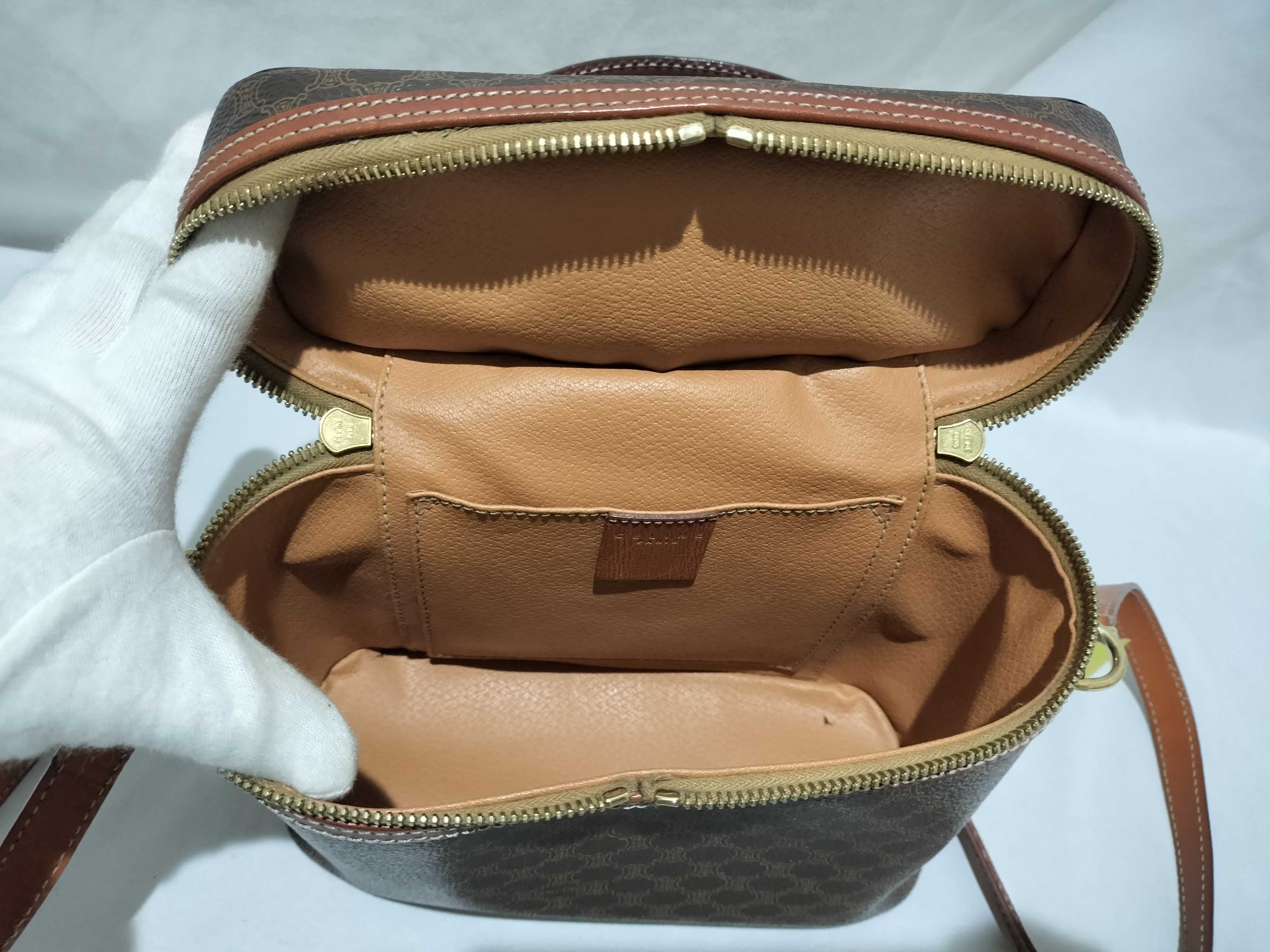 【水曜終了】(10709_0062)CELINE 2way ショルダー ハンド バニティ ショルダーバッグ