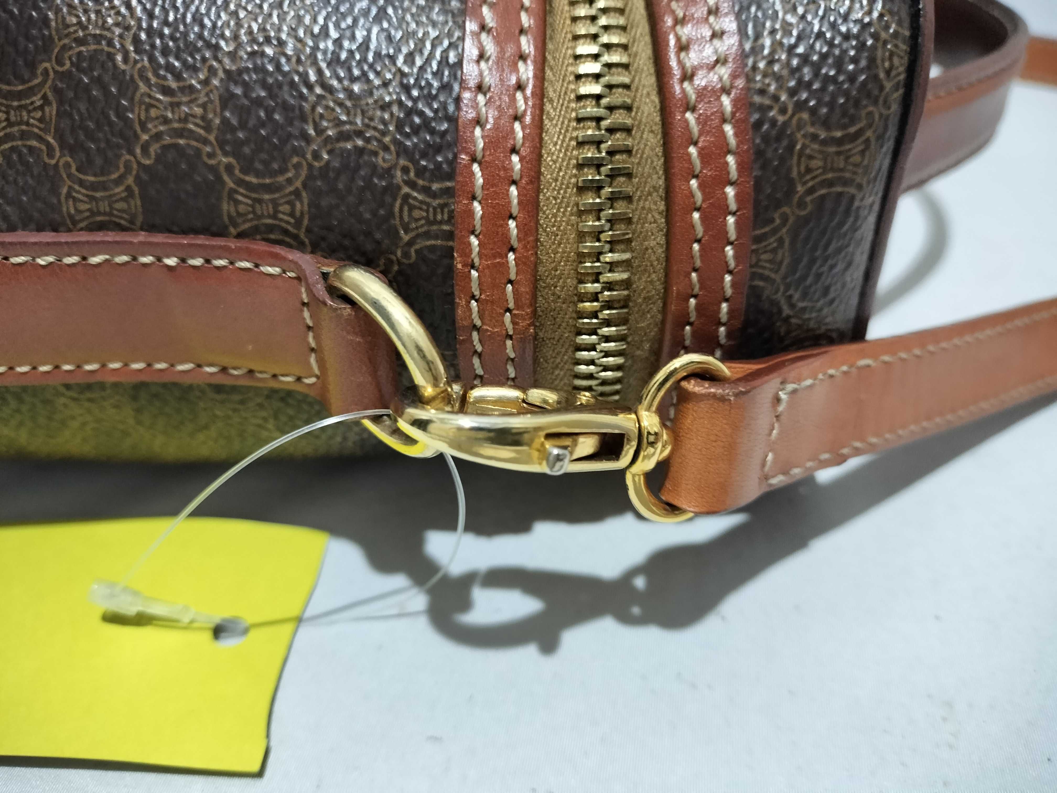 【水曜終了】(10709_0062)CELINE 2way ショルダー ハンド バニティ ショルダーバッグ