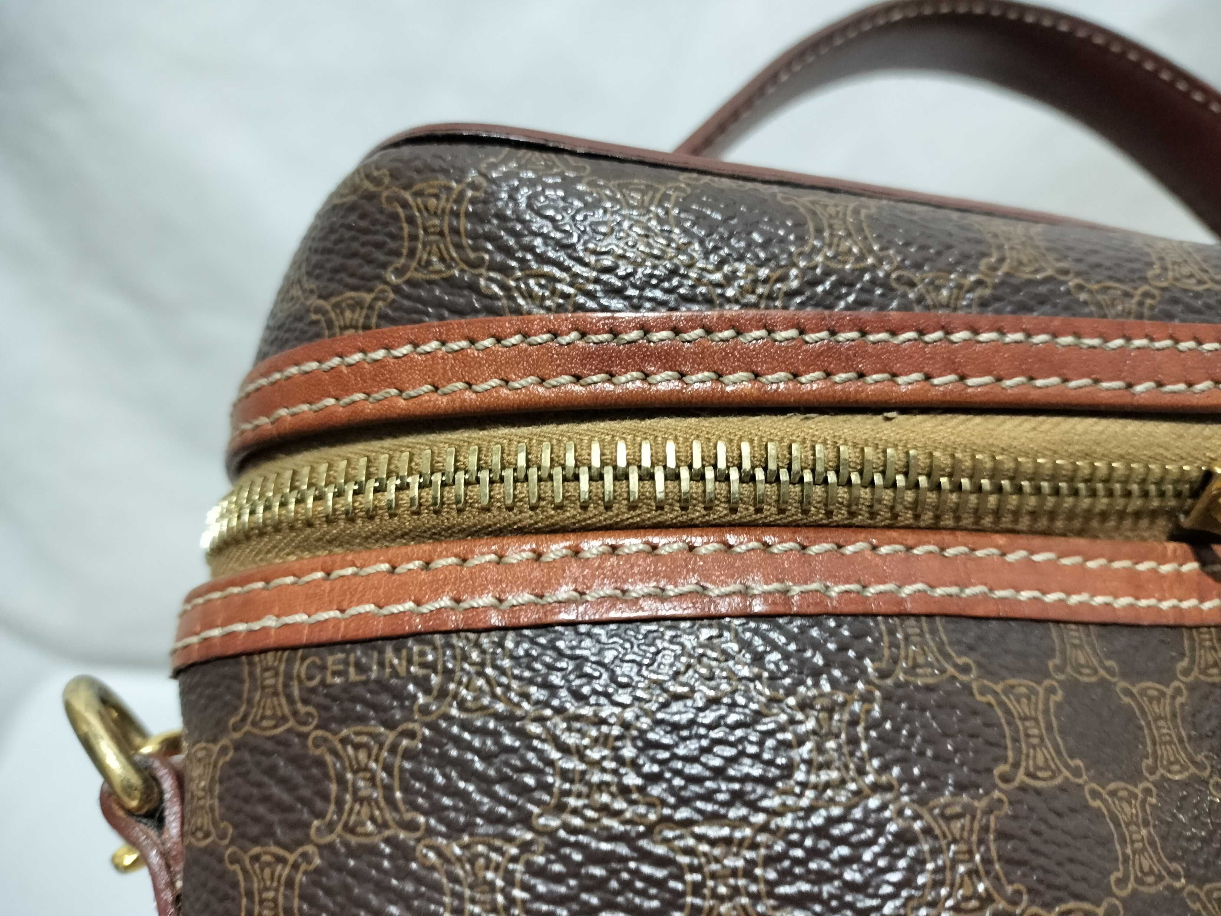 【水曜終了】(10709_0062)CELINE 2way ショルダー ハンド バニティ ショルダーバッグ