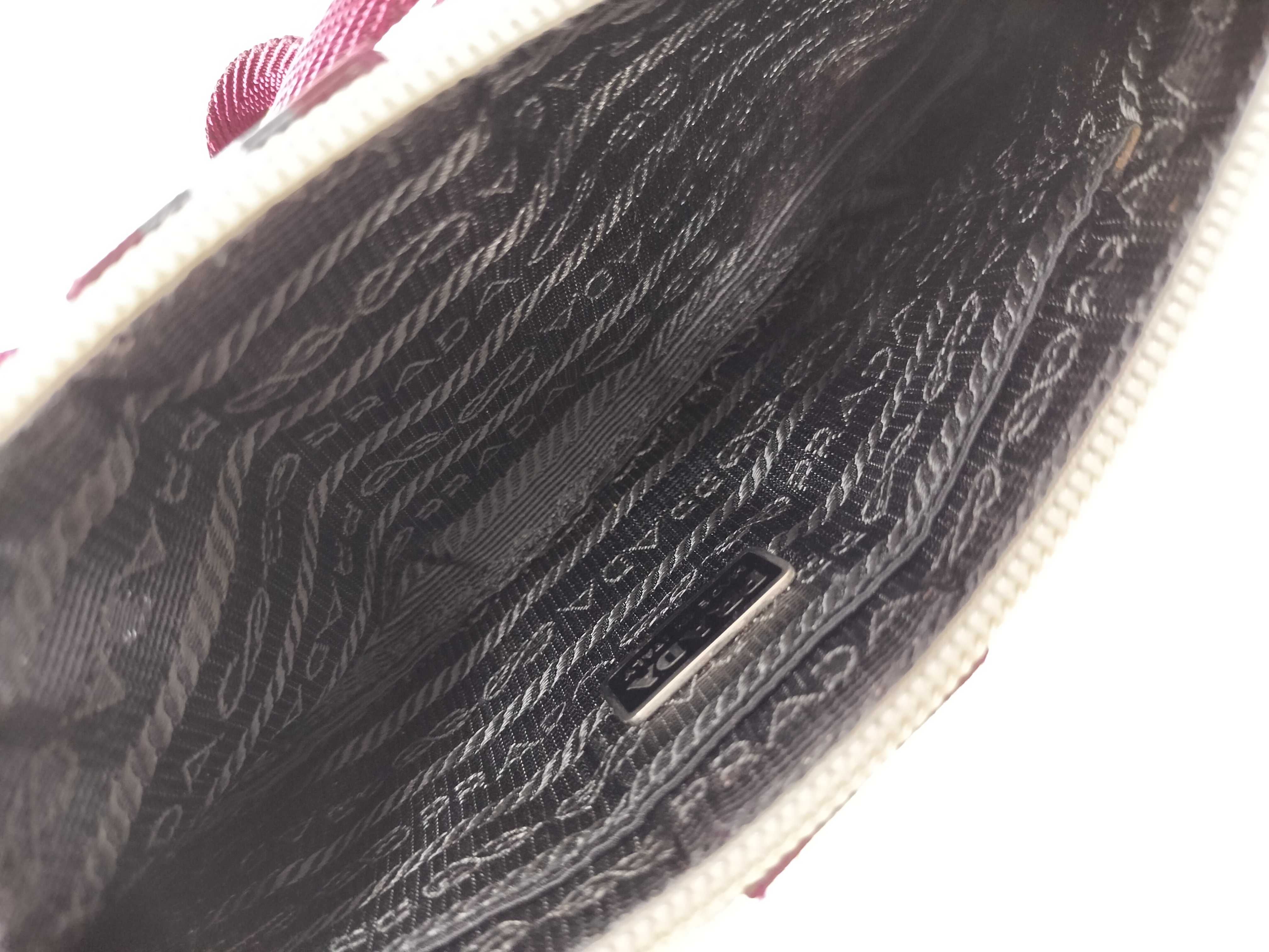 【水曜終了】(10702_0042)PRADA プラダ メタリック ライン ミニバッグ ショルダーバッグ