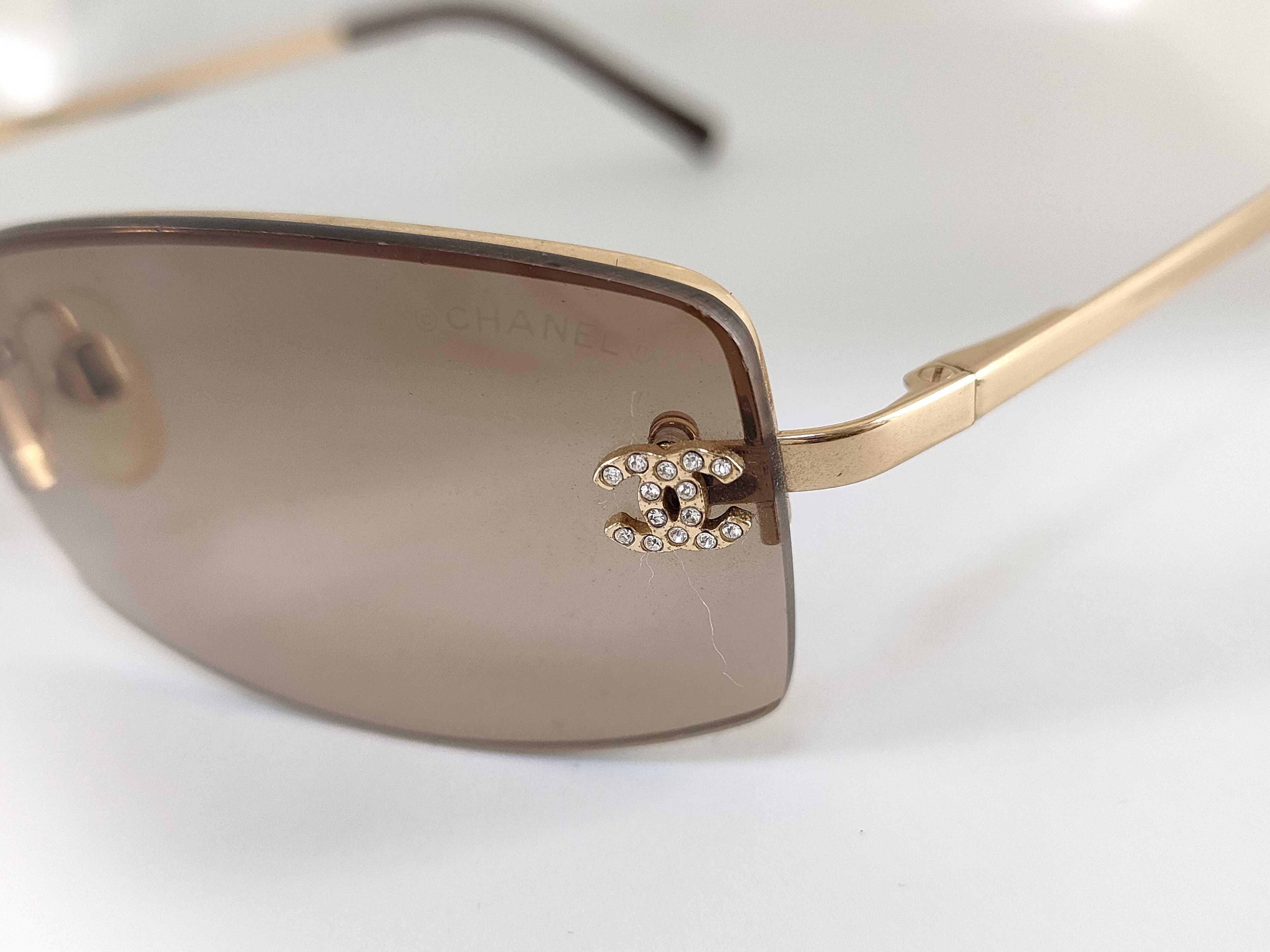 【水曜終了】(10707_0017)◆CHANEL 4093-B ストーン欠品あり サングラス・メガネ