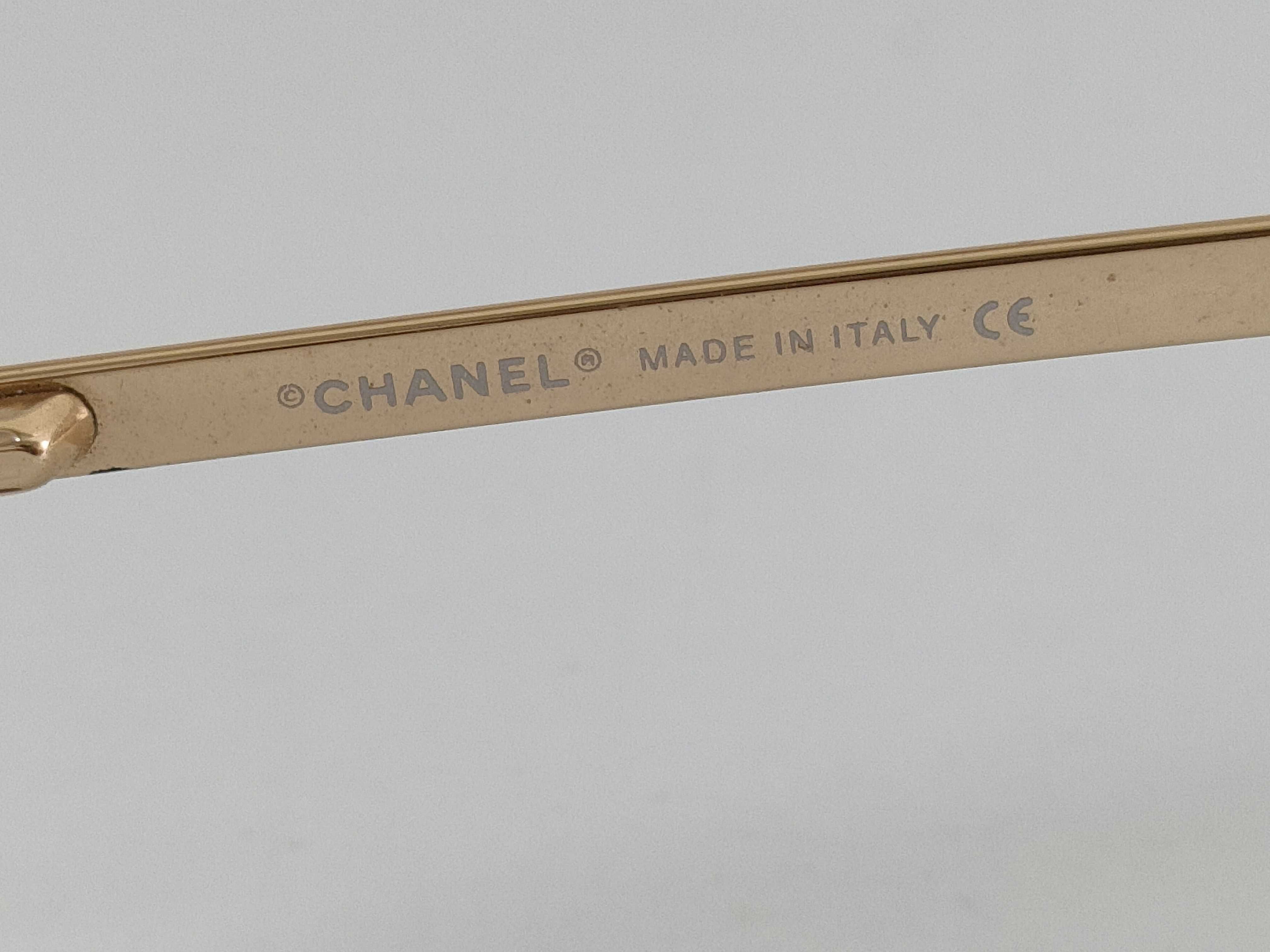 【水曜終了】(10707_0017)◆CHANEL 4093-B ストーン欠品あり サングラス・メガネ