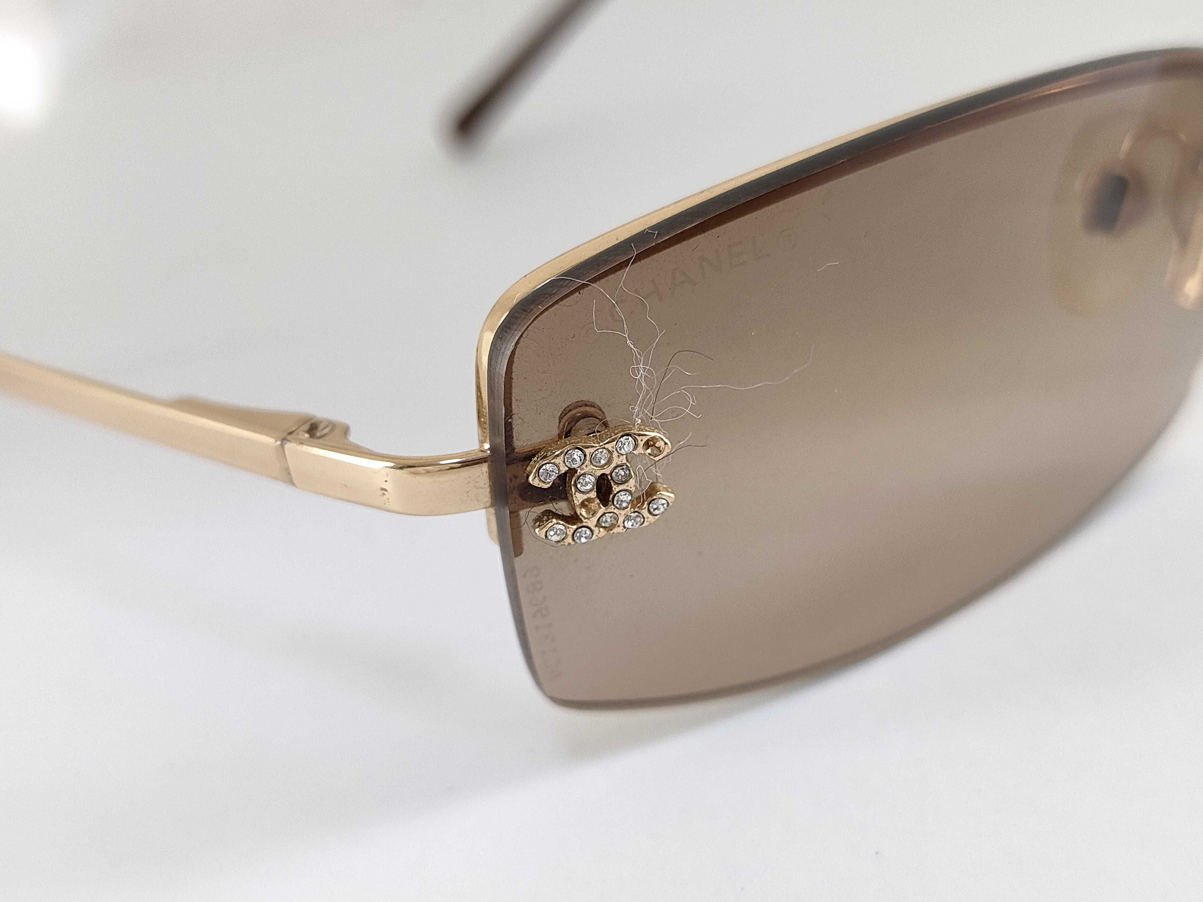 【水曜終了】(10707_0017)◆CHANEL 4093-B ストーン欠品あり サングラス・メガネ