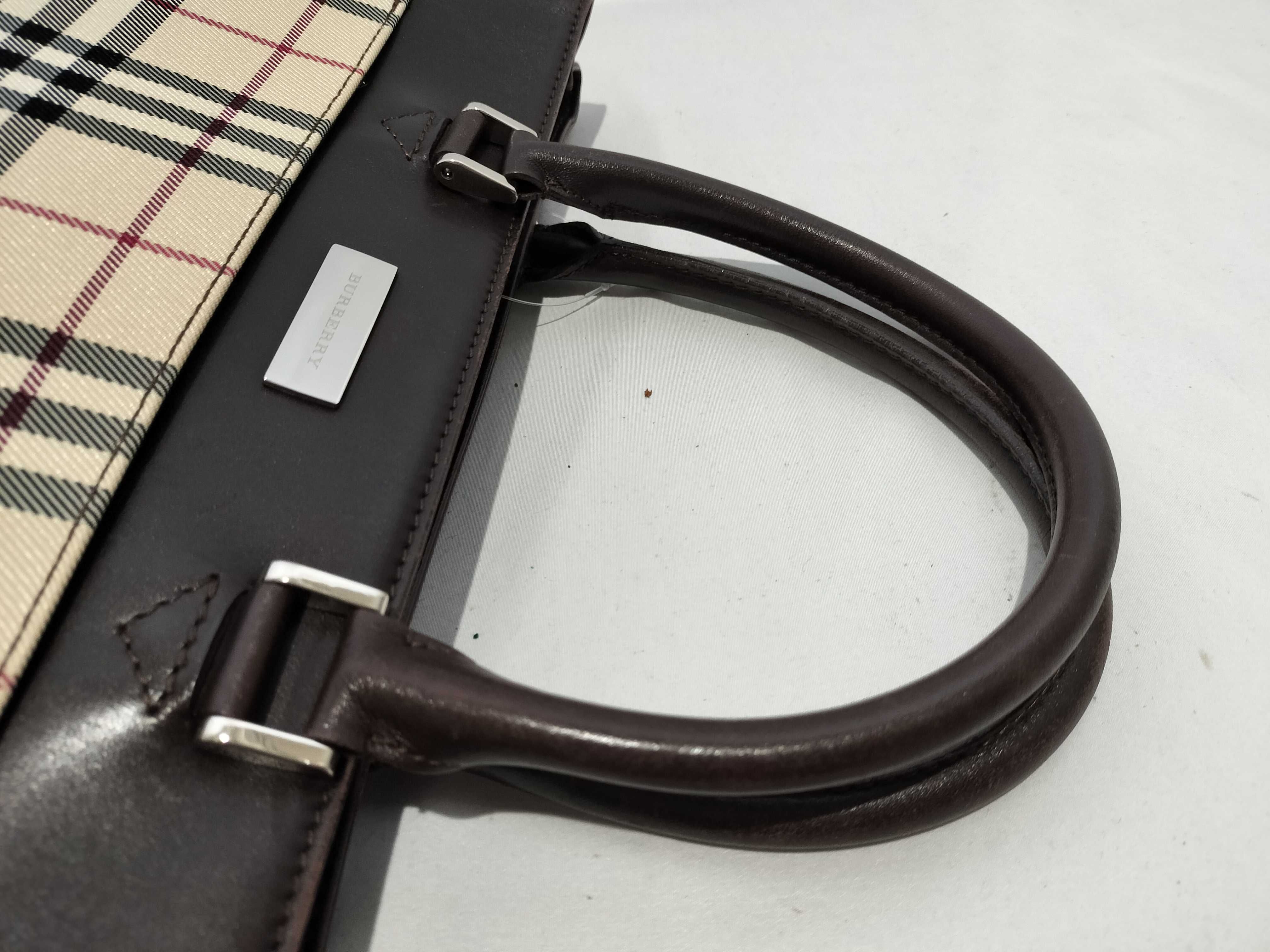 【水曜終了】(10699_0128)BURBERRY ノバチェック ハンドバッグ ハンドバッグ