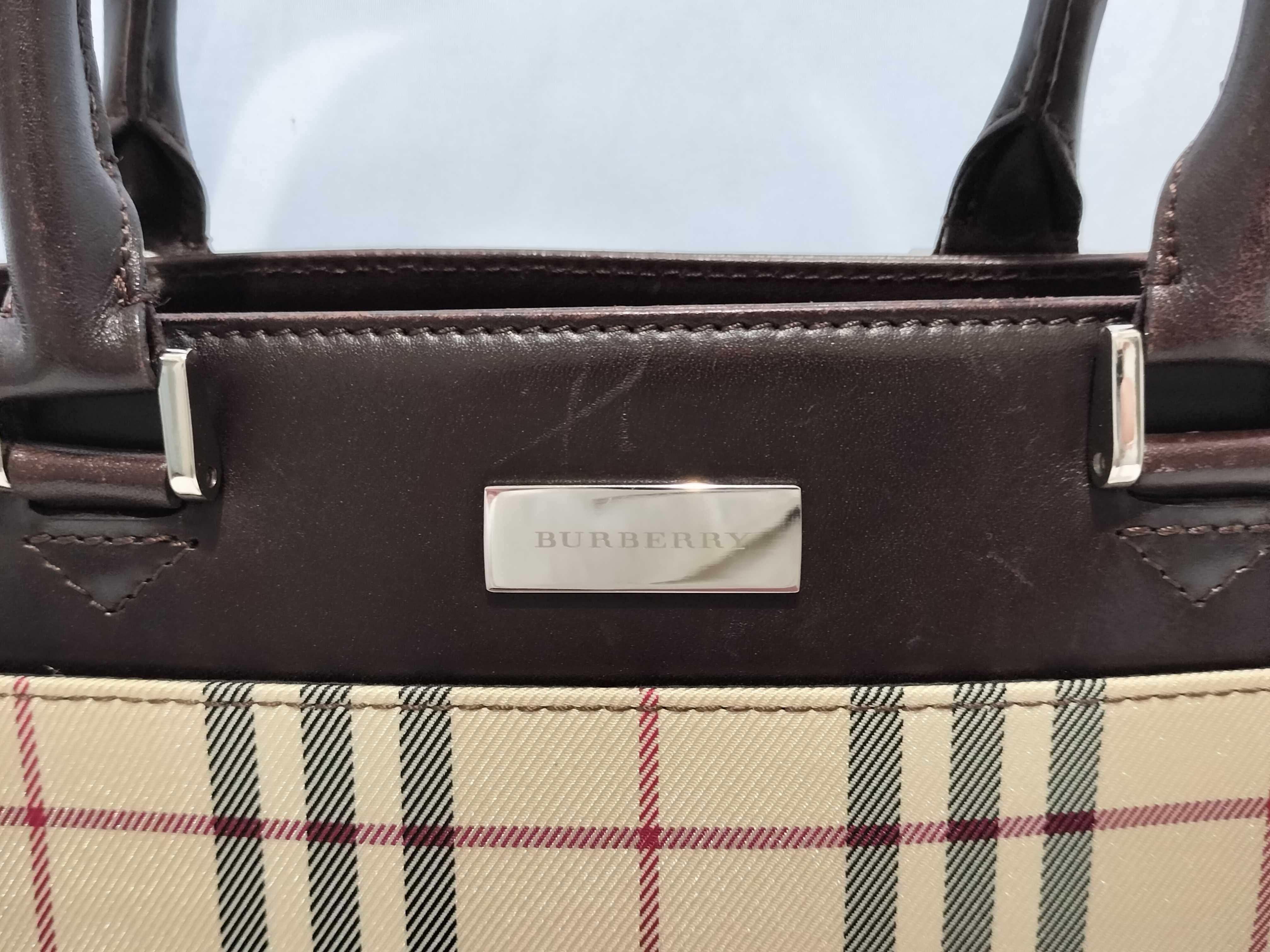【水曜終了】(10699_0128)BURBERRY ノバチェック ハンドバッグ ハンドバッグ