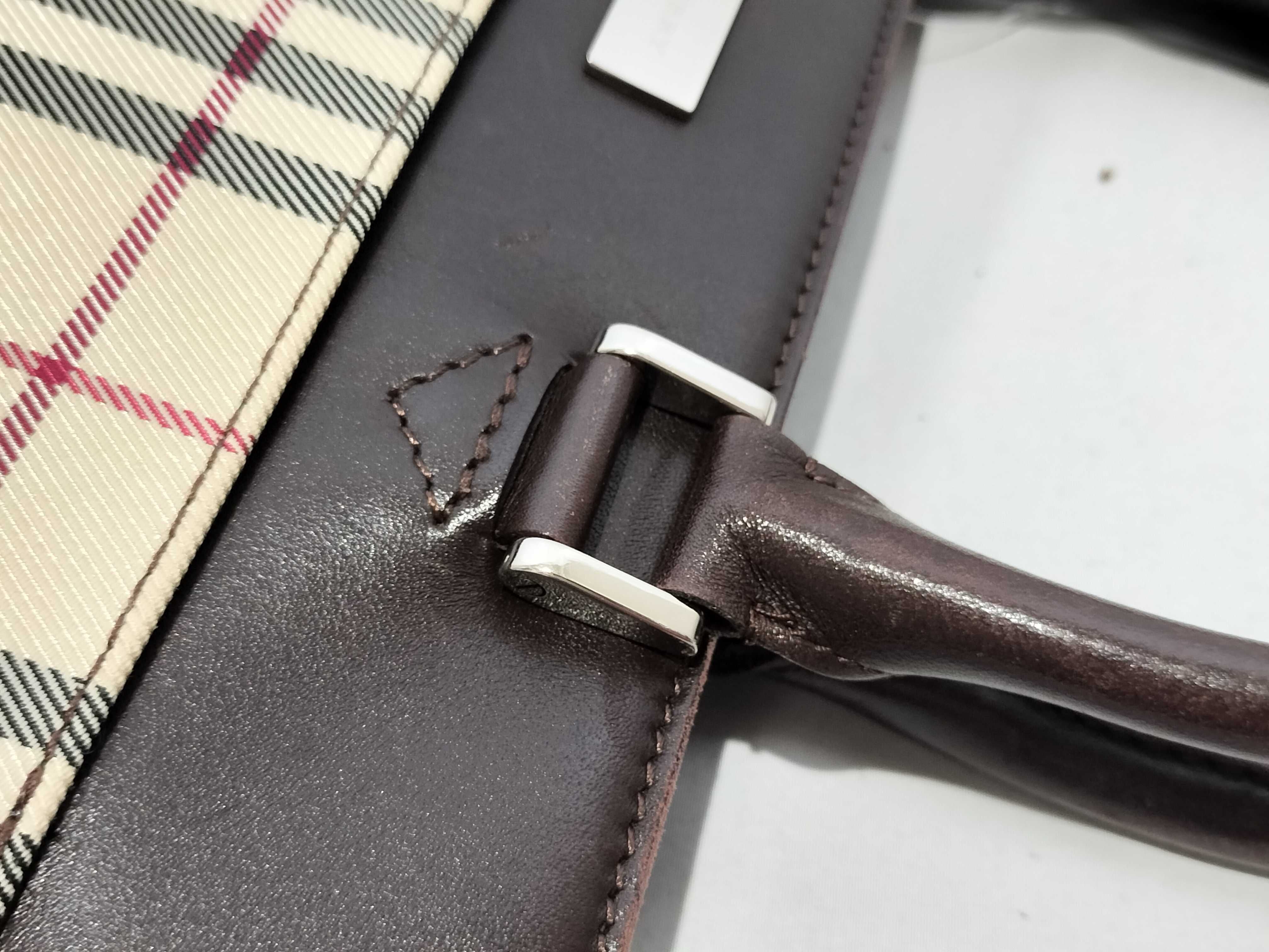 【水曜終了】(10699_0128)BURBERRY ノバチェック ハンドバッグ ハンドバッグ