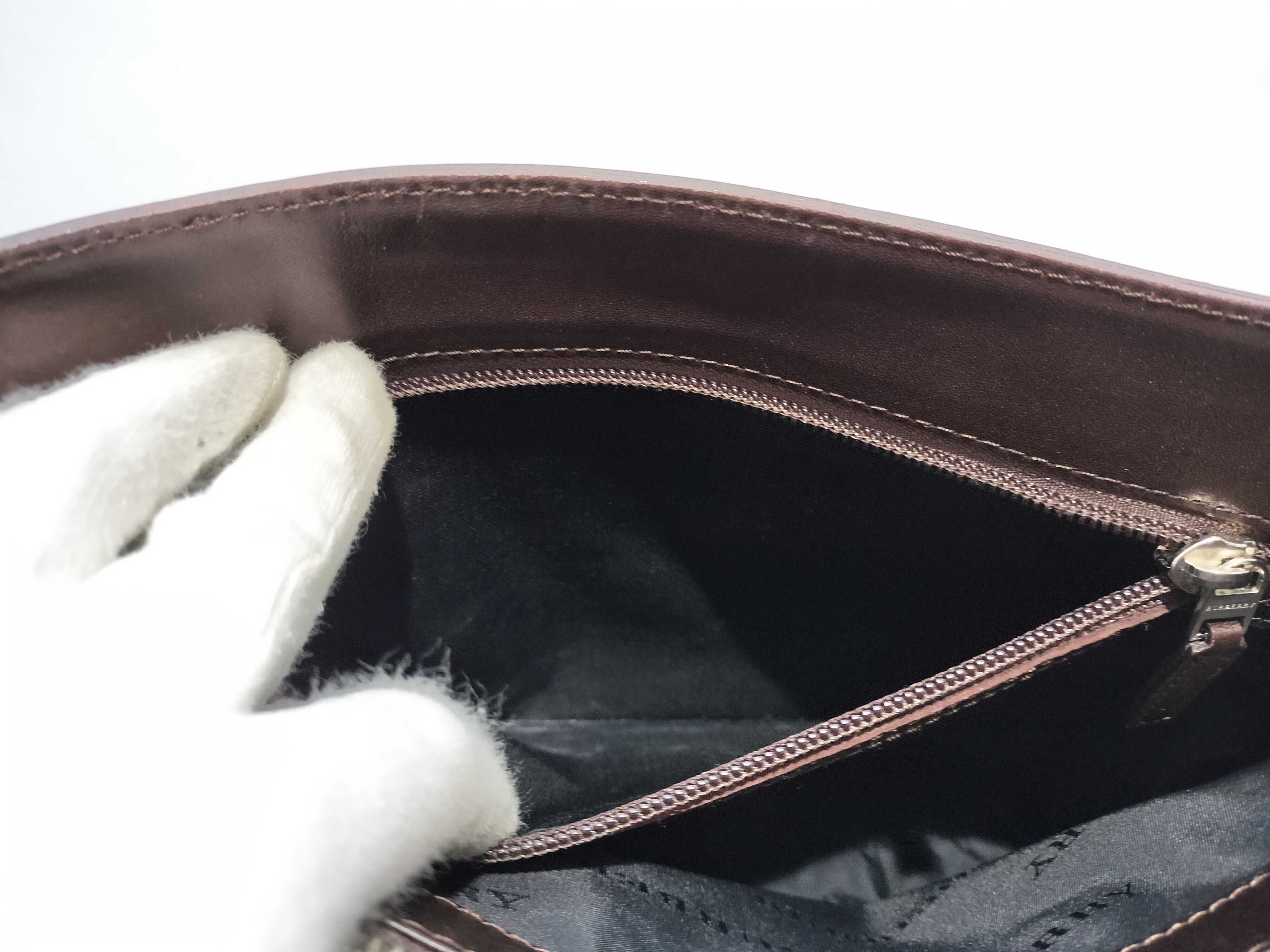 【水曜終了】(10699_0128)BURBERRY ノバチェック ハンドバッグ ハンドバッグ