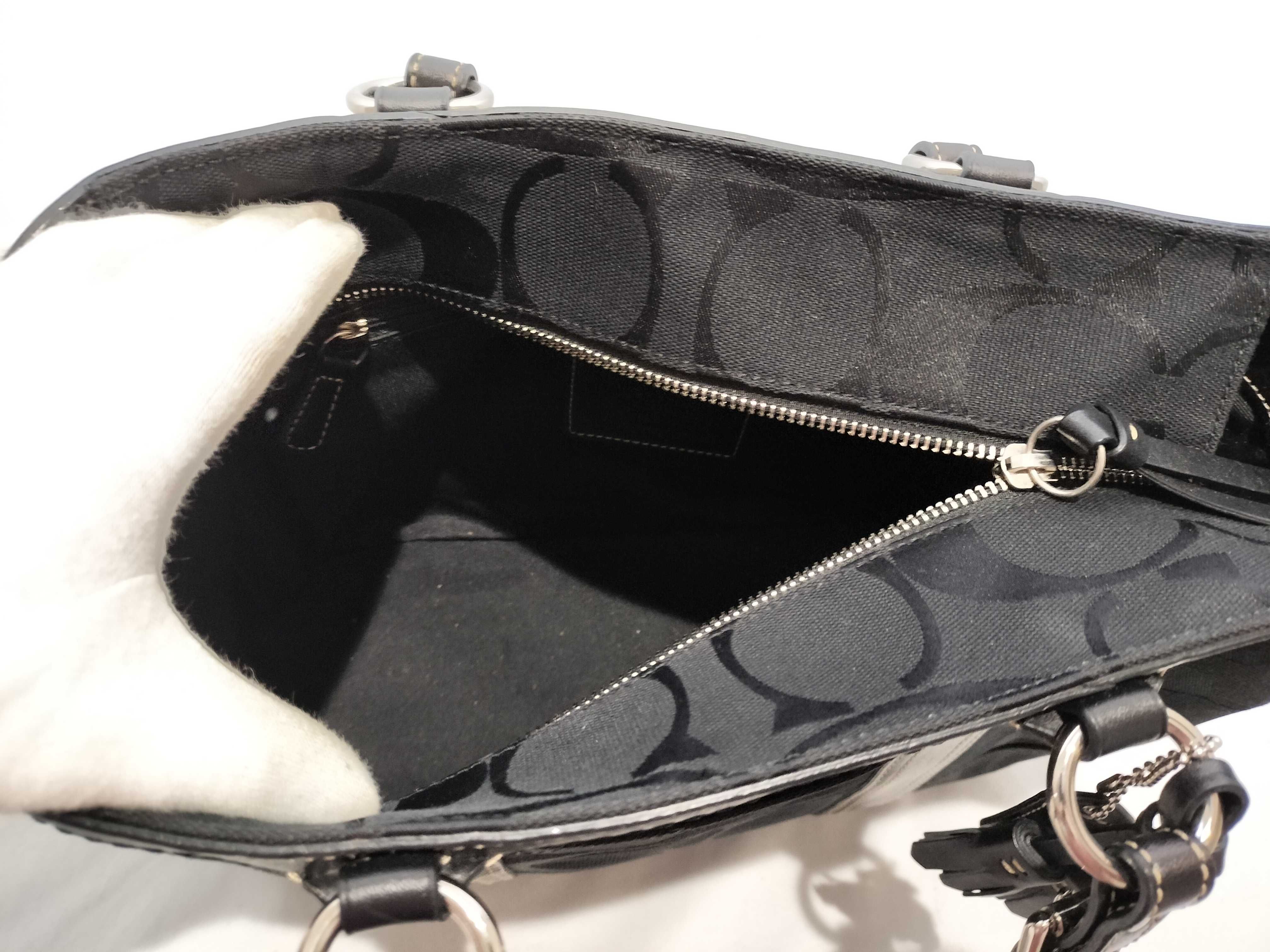 【水曜終了】(10699_0063)COACH シグネチャー 6234 ハンドバッグ ハンドバッグ