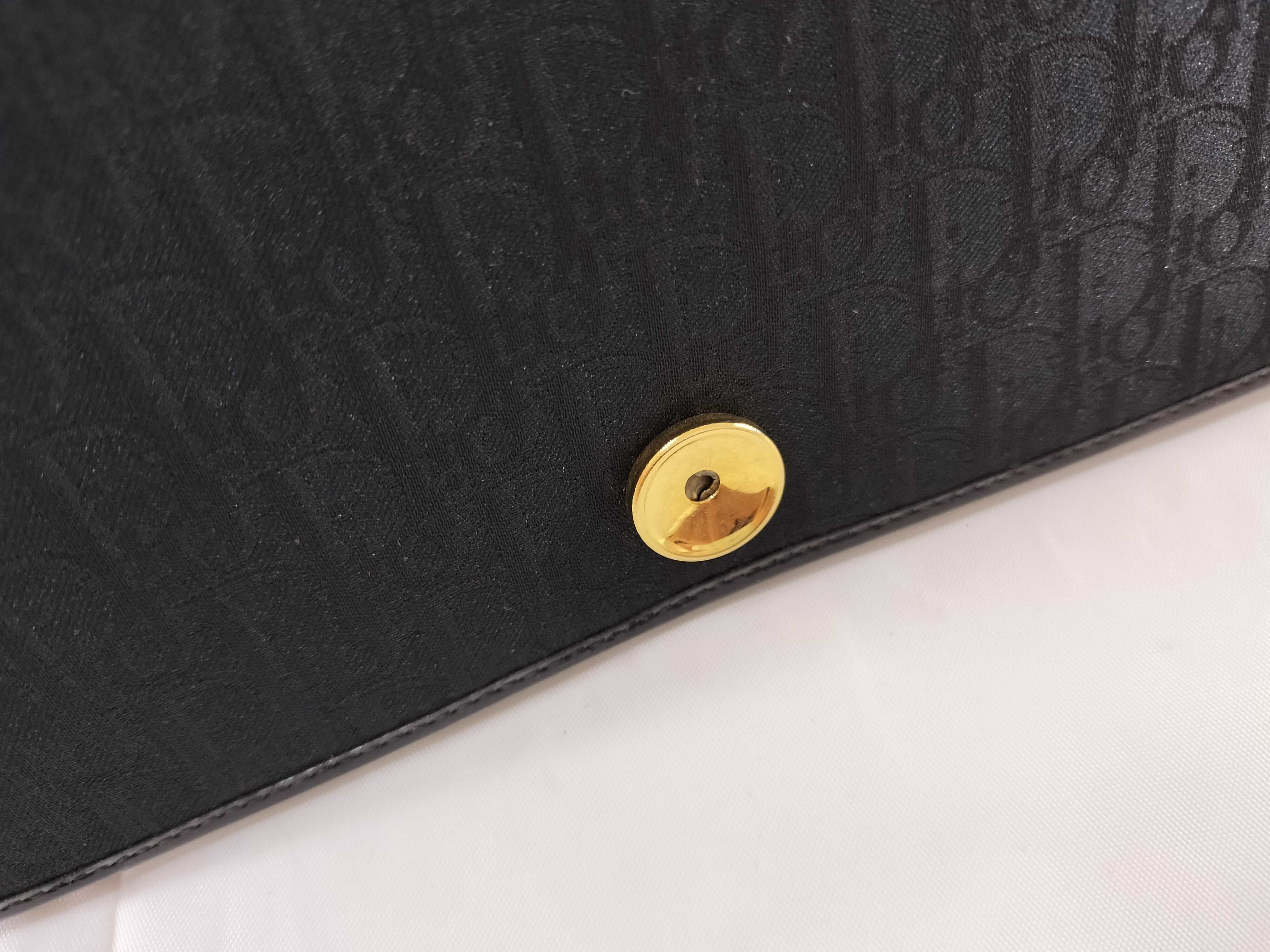 【水曜終了】(10699_0258)Dior トロッター トロッター キャンバス チェーンショルダーバッグ ブラック ショルダーバッグ