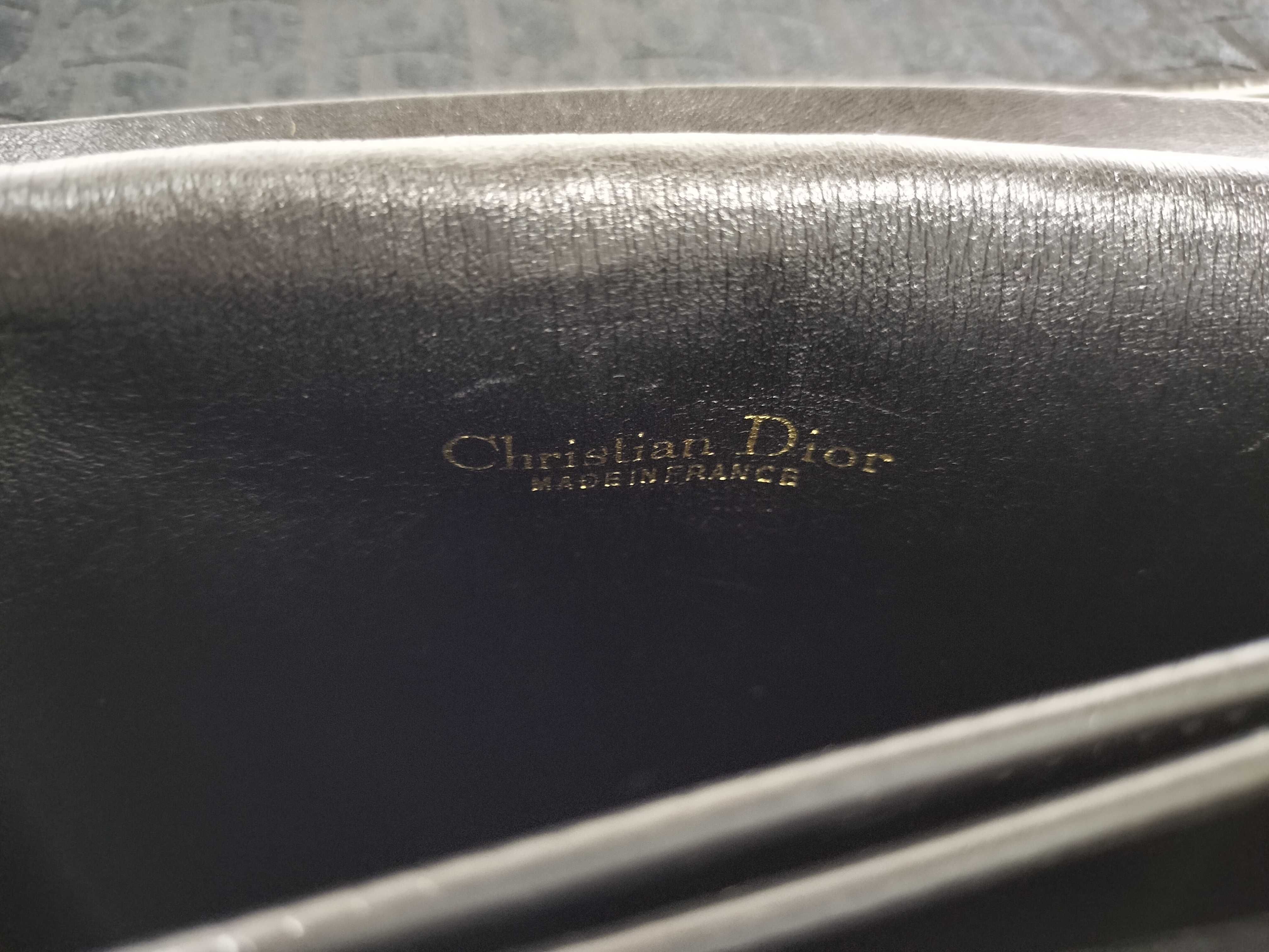 【水曜終了】(10699_0258)Dior トロッター トロッター キャンバス チェーンショルダーバッグ ブラック ショルダーバッグ