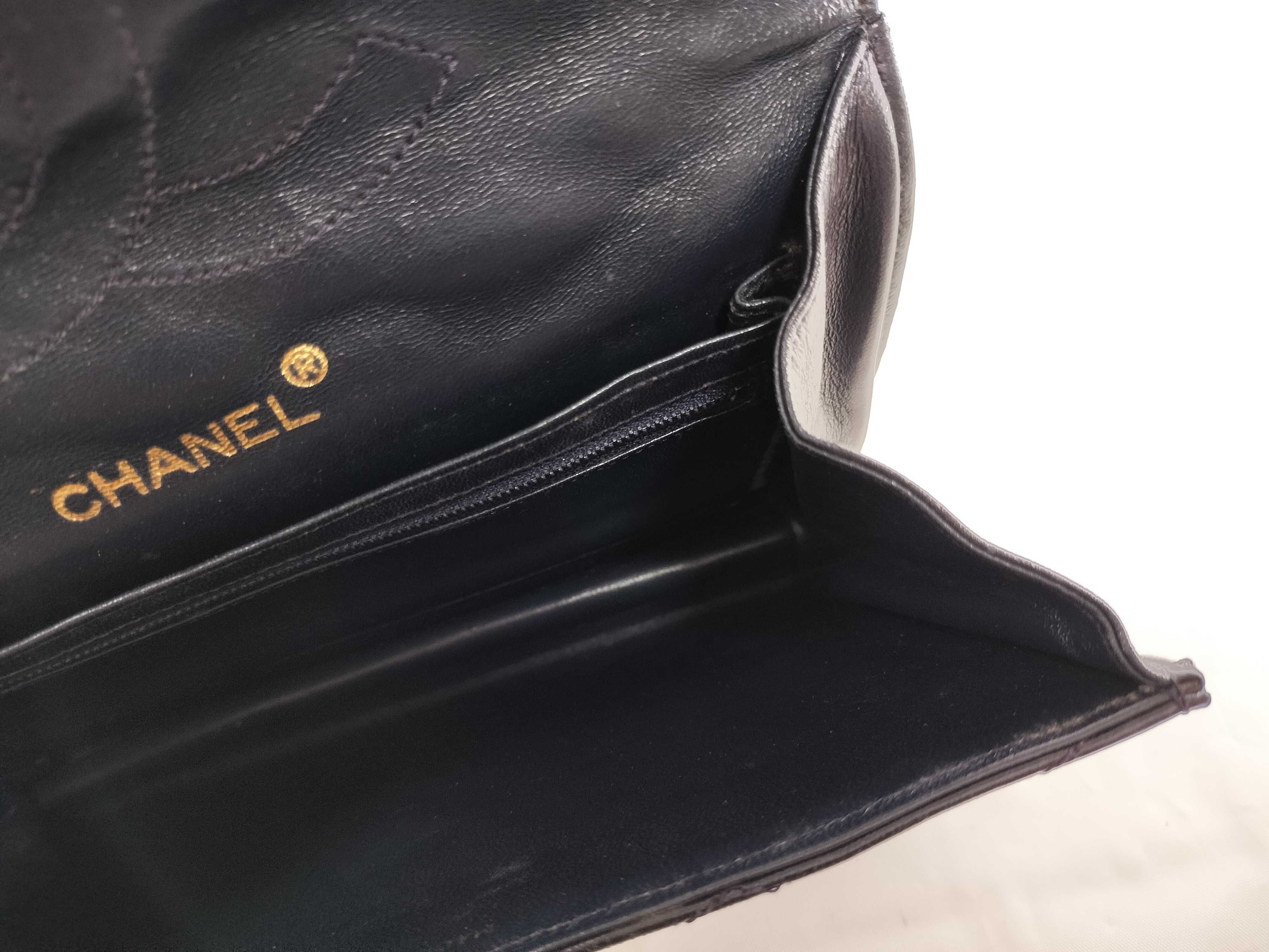 【水曜終了】(10707_0003)CHANEL ラムスキン ハンドバッグ ハンドバッグ