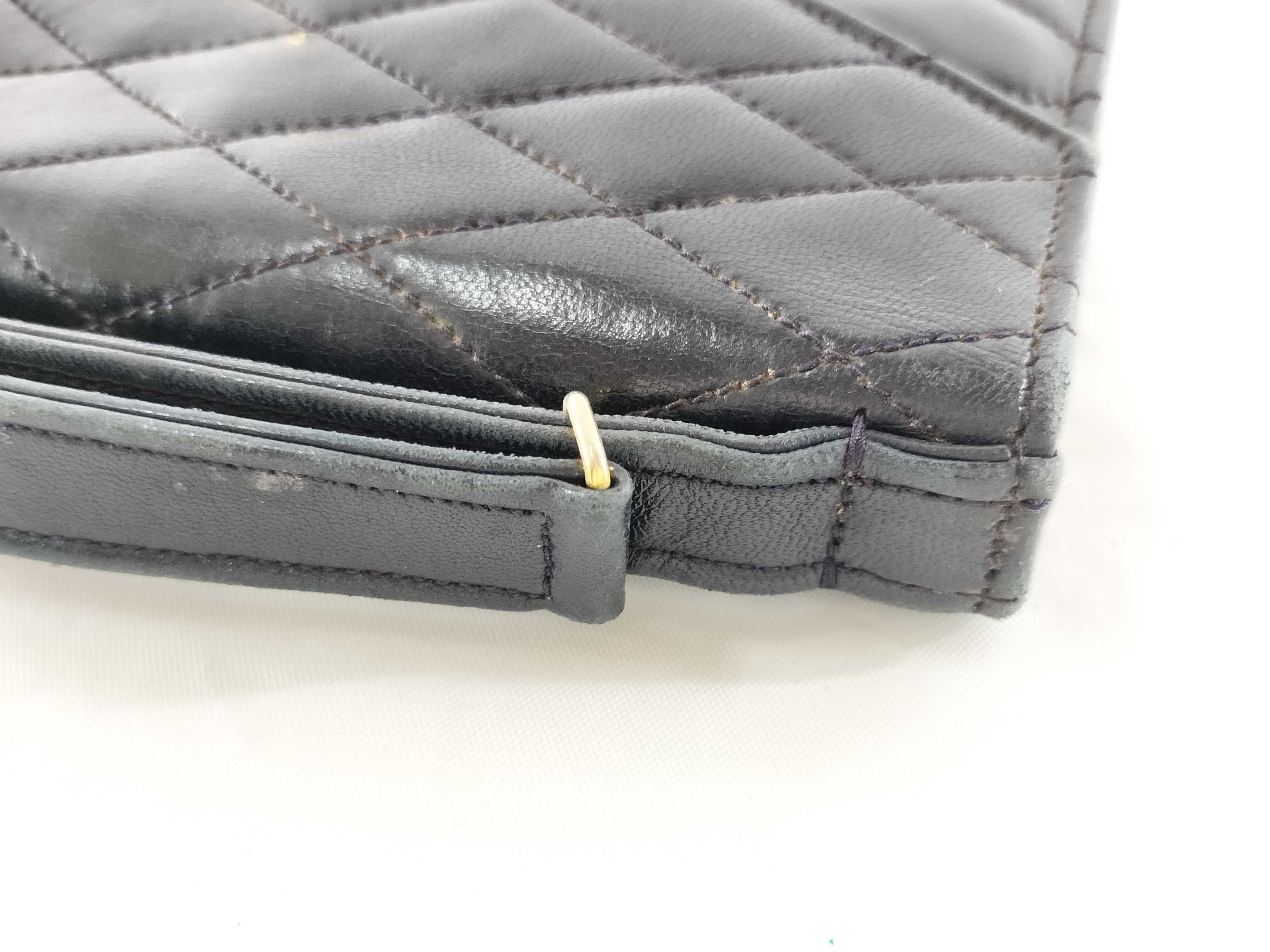 【水曜終了】(10707_0003)CHANEL ラムスキン ハンドバッグ ハンドバッグ