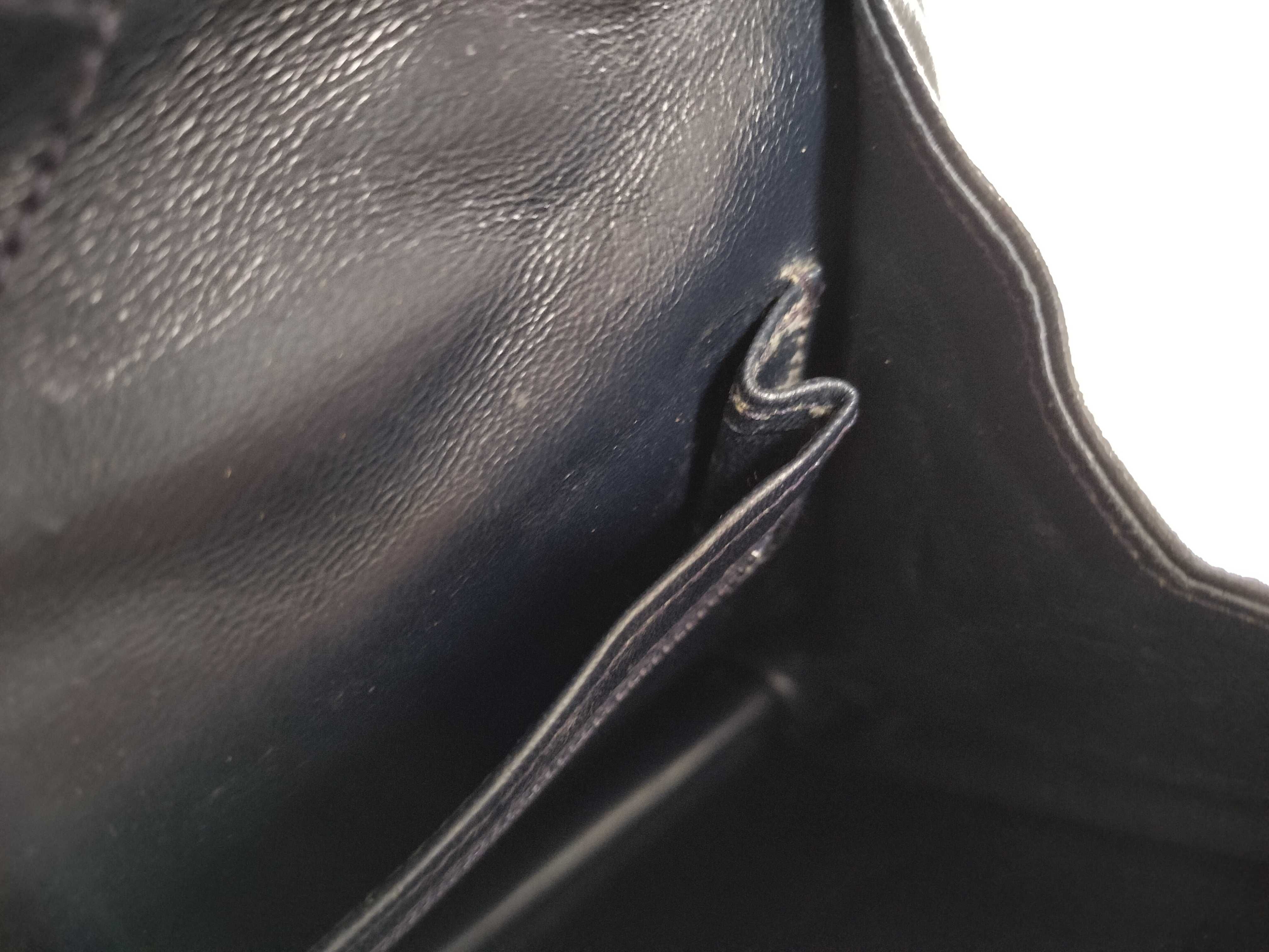 【水曜終了】(10707_0003)CHANEL ラムスキン ハンドバッグ ハンドバッグ