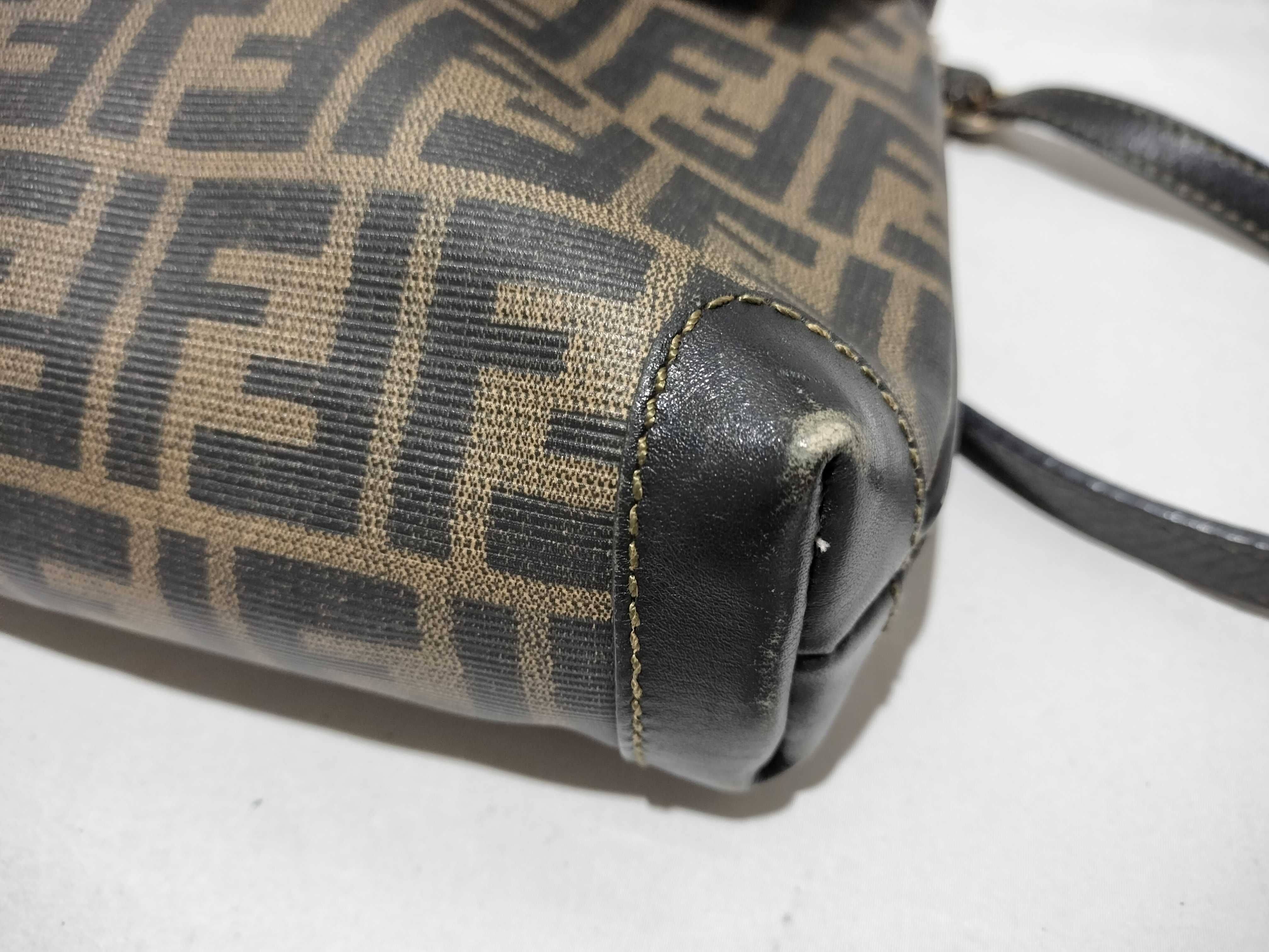 【水曜終了】(10709_0124)FENDI ズッカ柄 ショルダーバッグ ショルダーバッグ