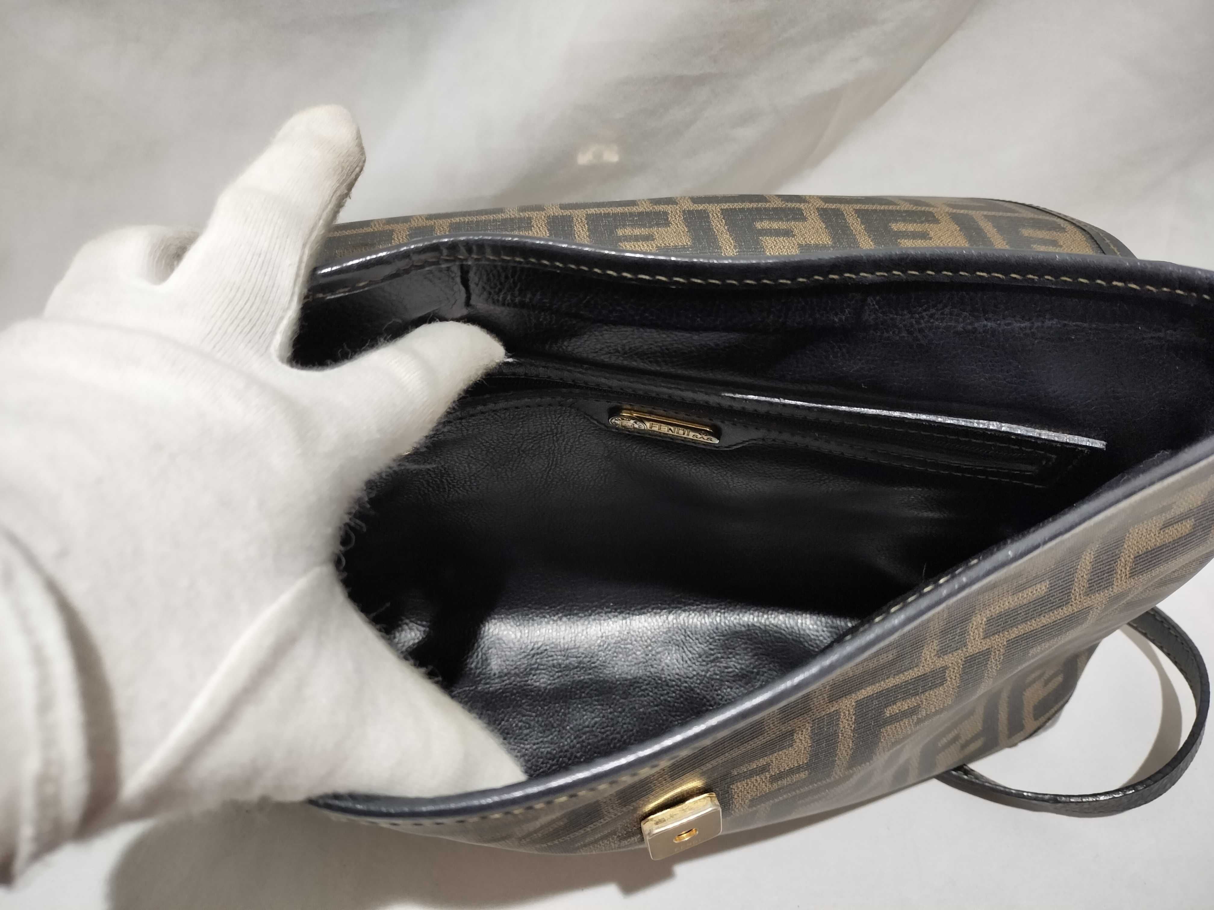 【水曜終了】(10709_0124)FENDI ズッカ柄 ショルダーバッグ ショルダーバッグ