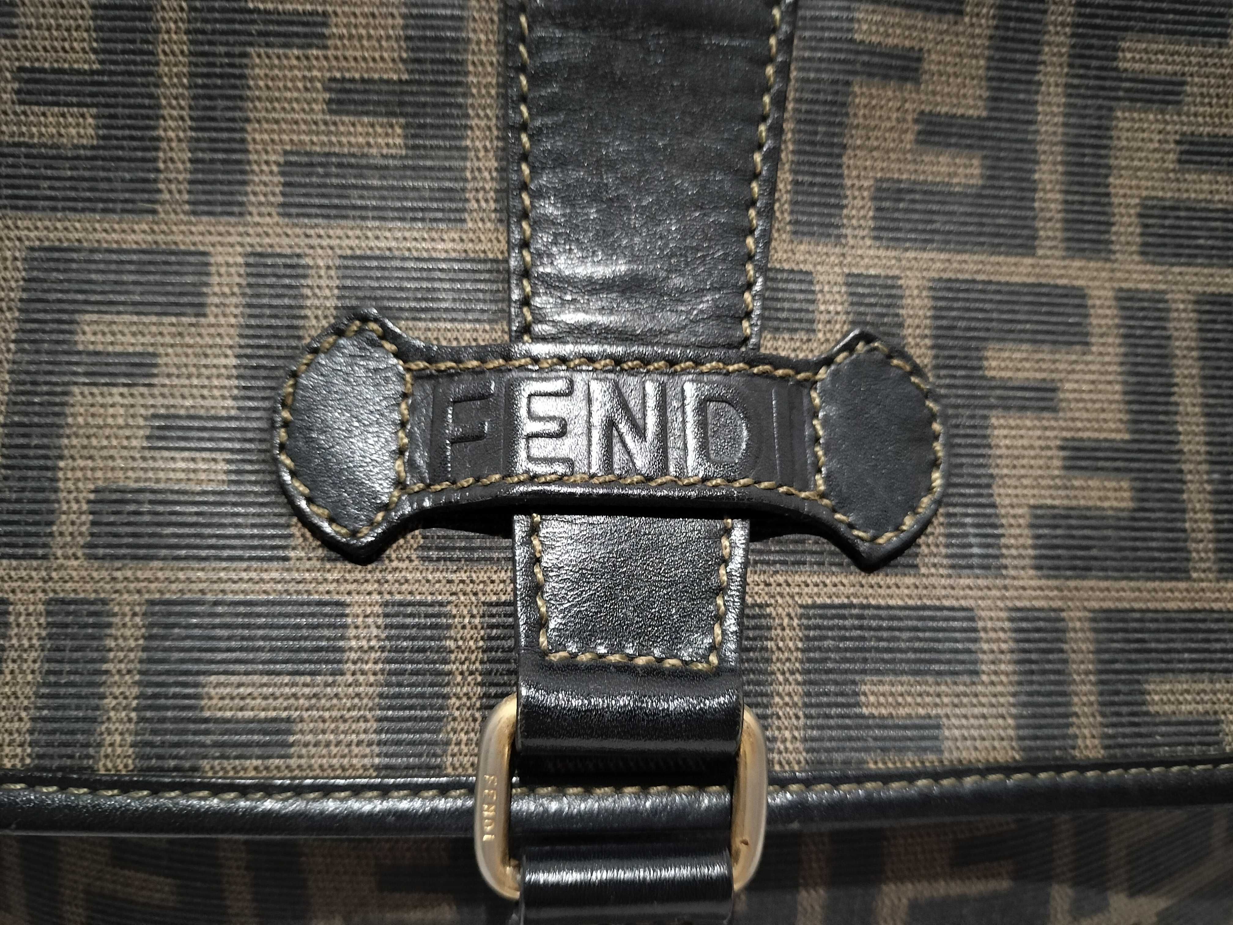 【水曜終了】(10709_0124)FENDI ズッカ柄 ショルダーバッグ ショルダーバッグ