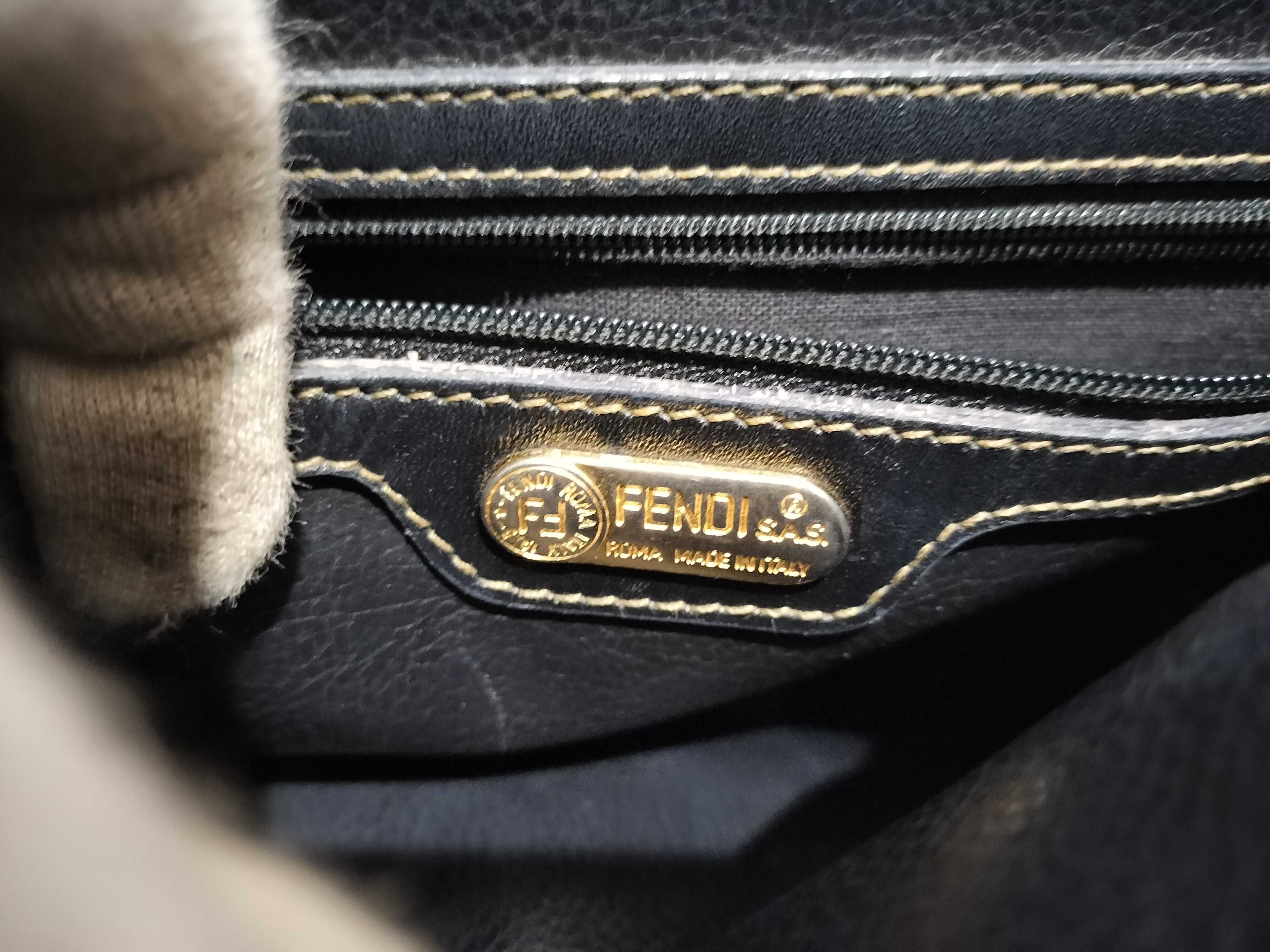 【水曜終了】(10709_0124)FENDI ズッカ柄 ショルダーバッグ ショルダーバッグ